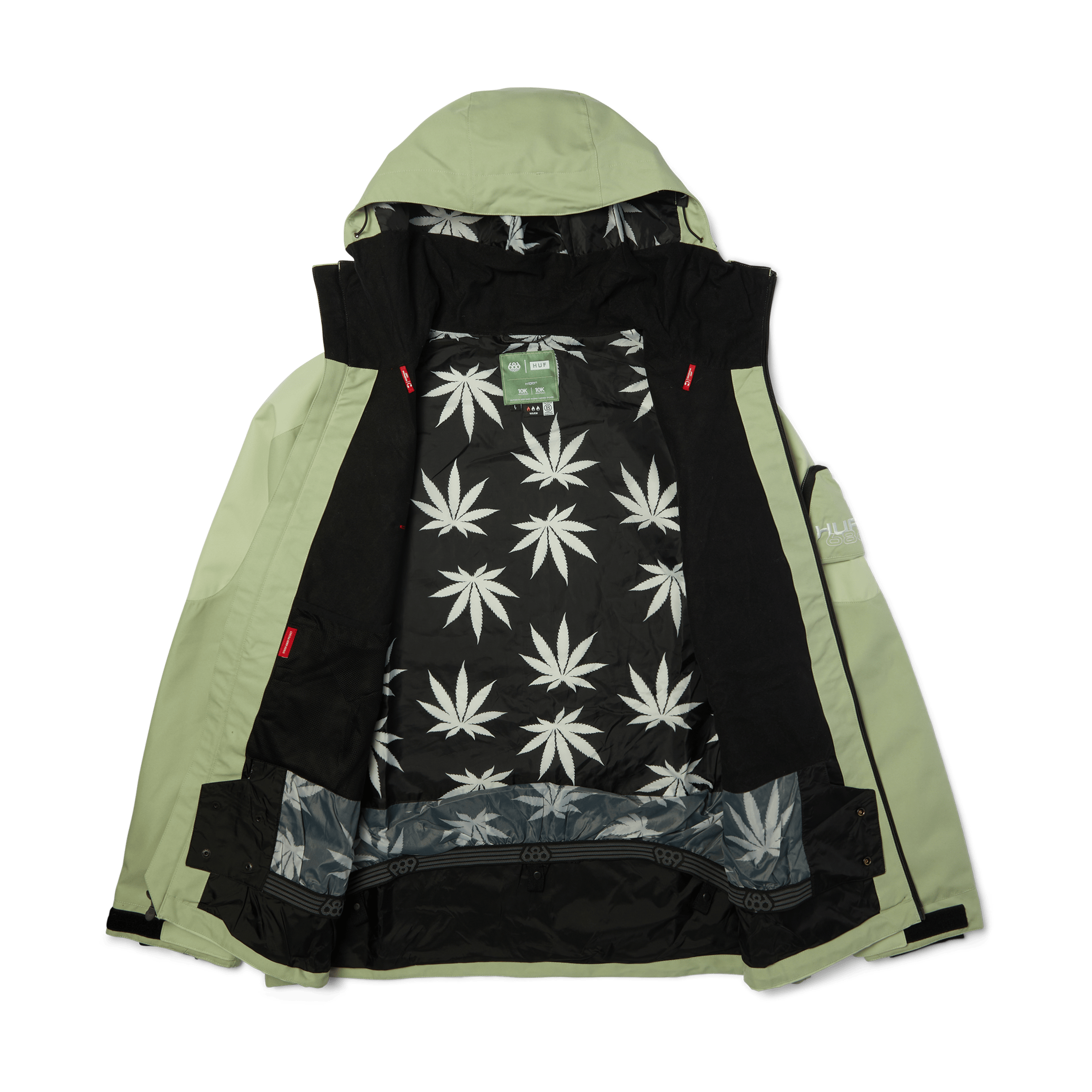 HUF x 686 Double H Shell Jacket – HUF Worldwide