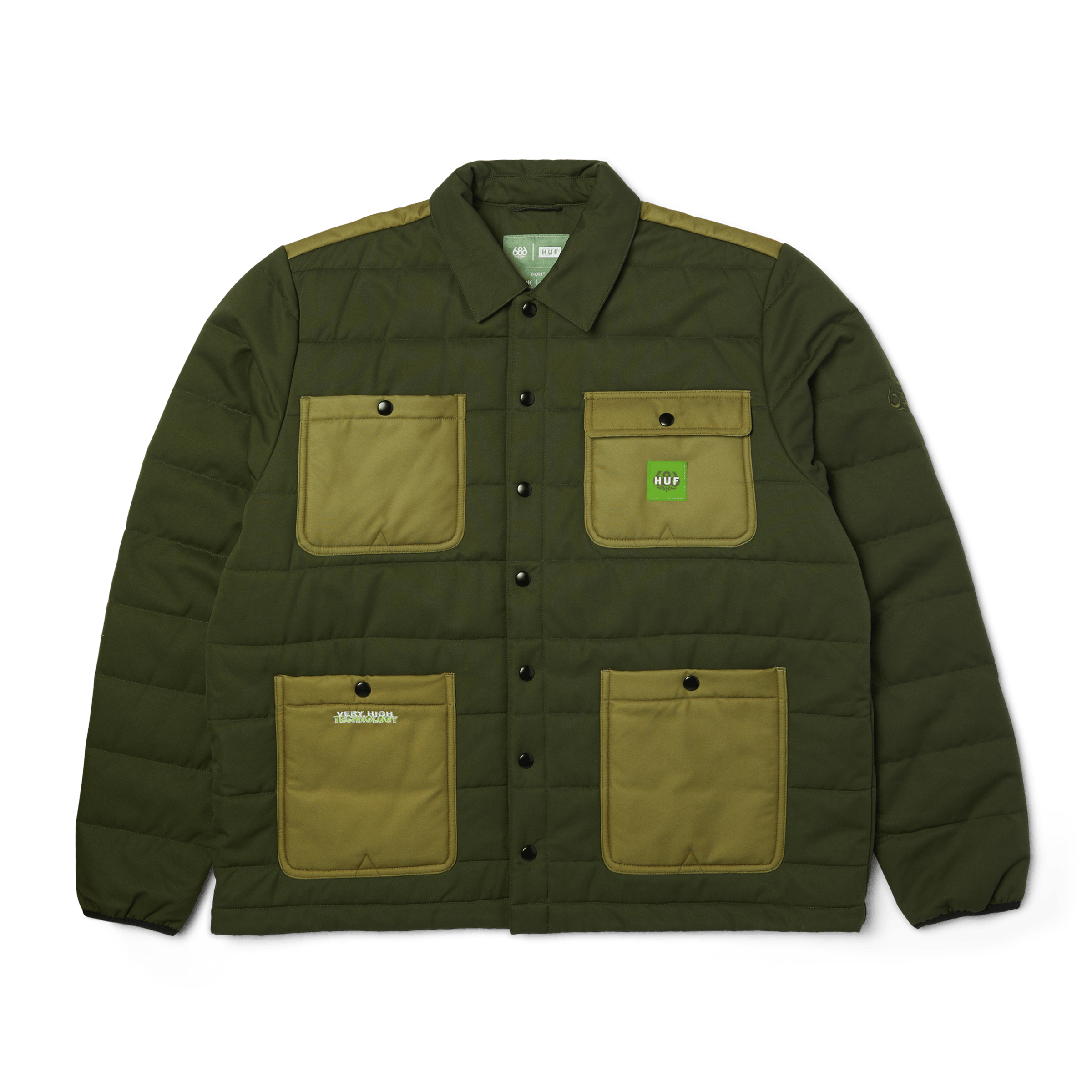 HUF x 686 Puffer Insulated Jacket – HUF Worldwide HUF x 686 Puffer Insulated Jacket – HUF Worldwide