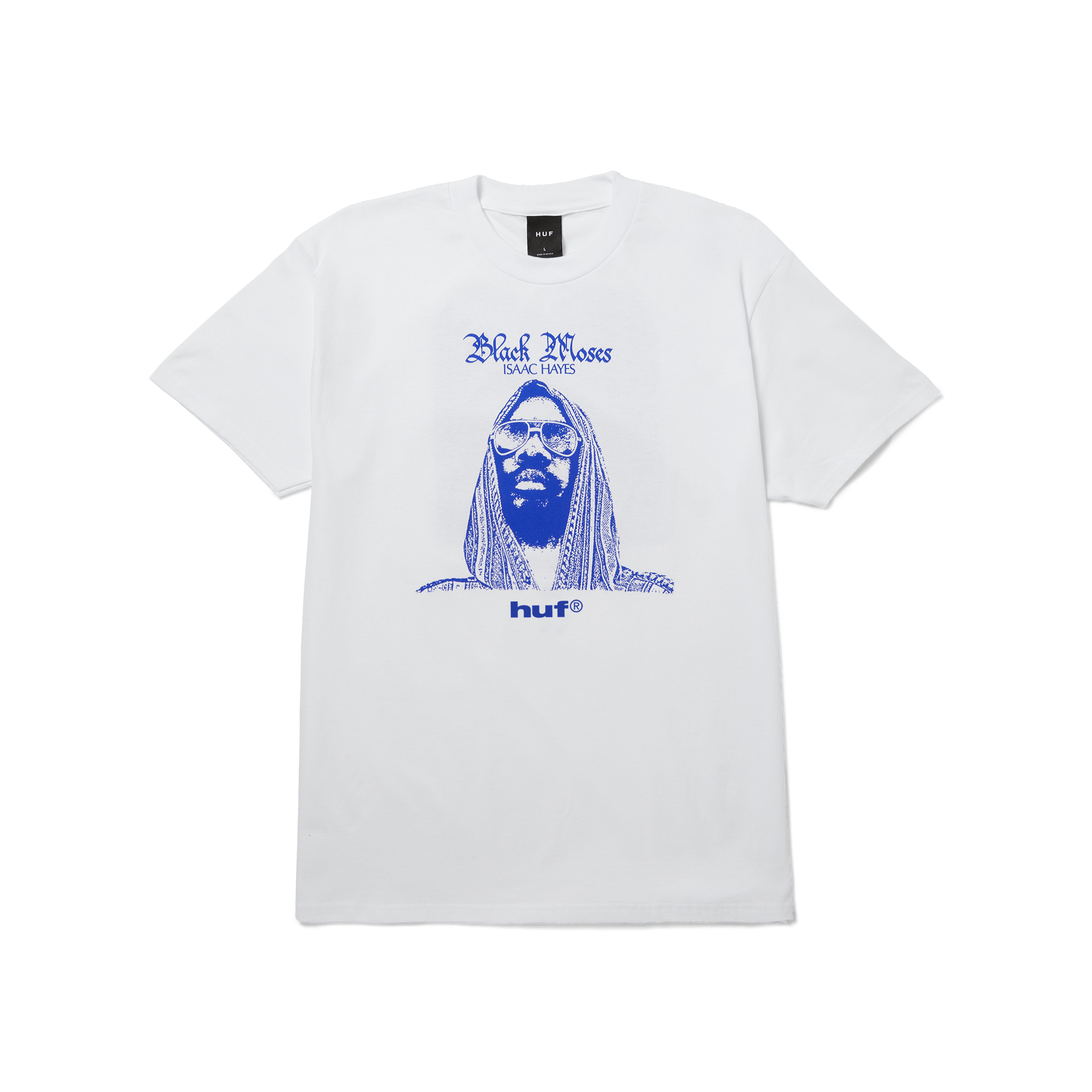 HUF x Isaac Hayes Black Moses Heavyweight T-Shirt – HUF Worldwide