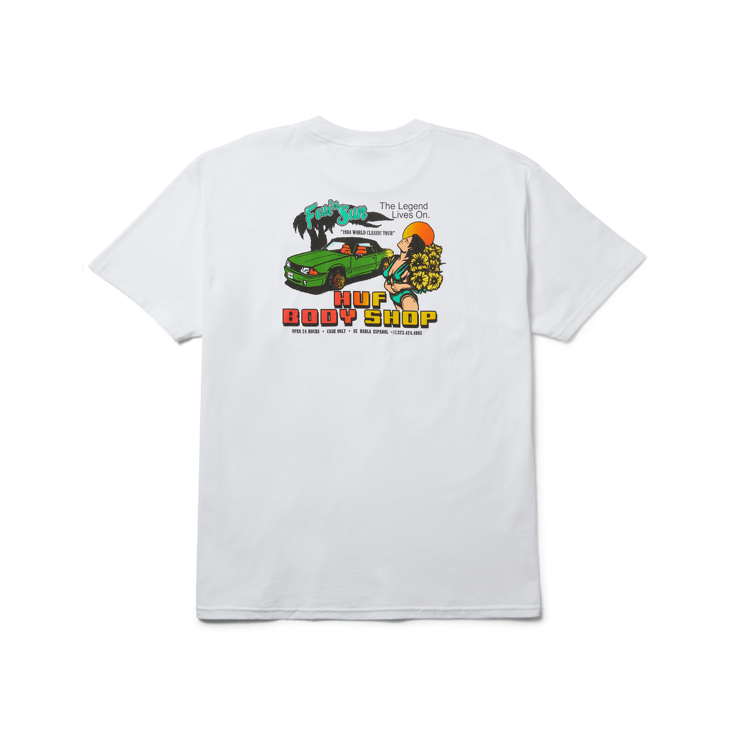 【HUF】消火栓デザイン Tシャツ ホワイト HUF】消火栓デザイン Tシャツ ホワイト|mercariメルカリ官方指定