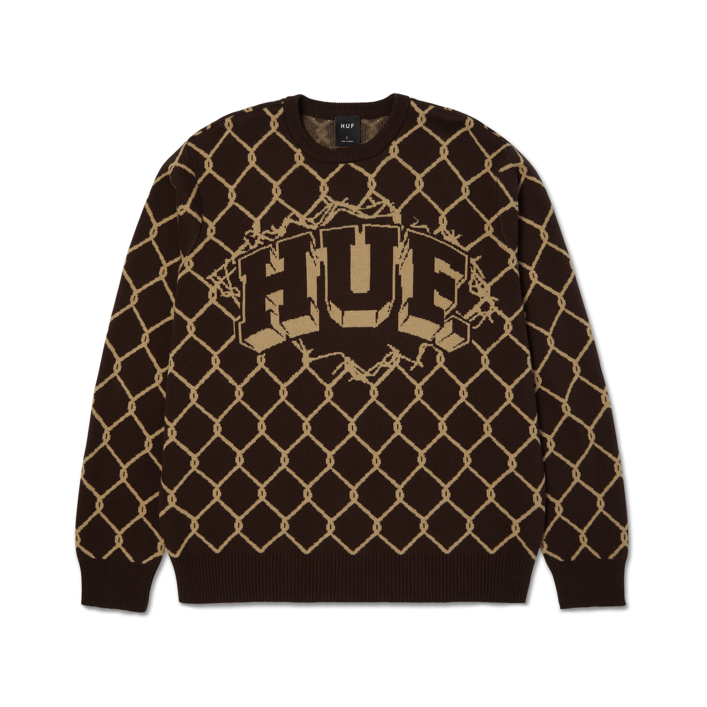 トップス HUF MIND JOURNEY SWEATER HUF(ハフ)の「MIND トップス HUF MIND JOURNEY SWEATER HUF(ハフ)の「MIND