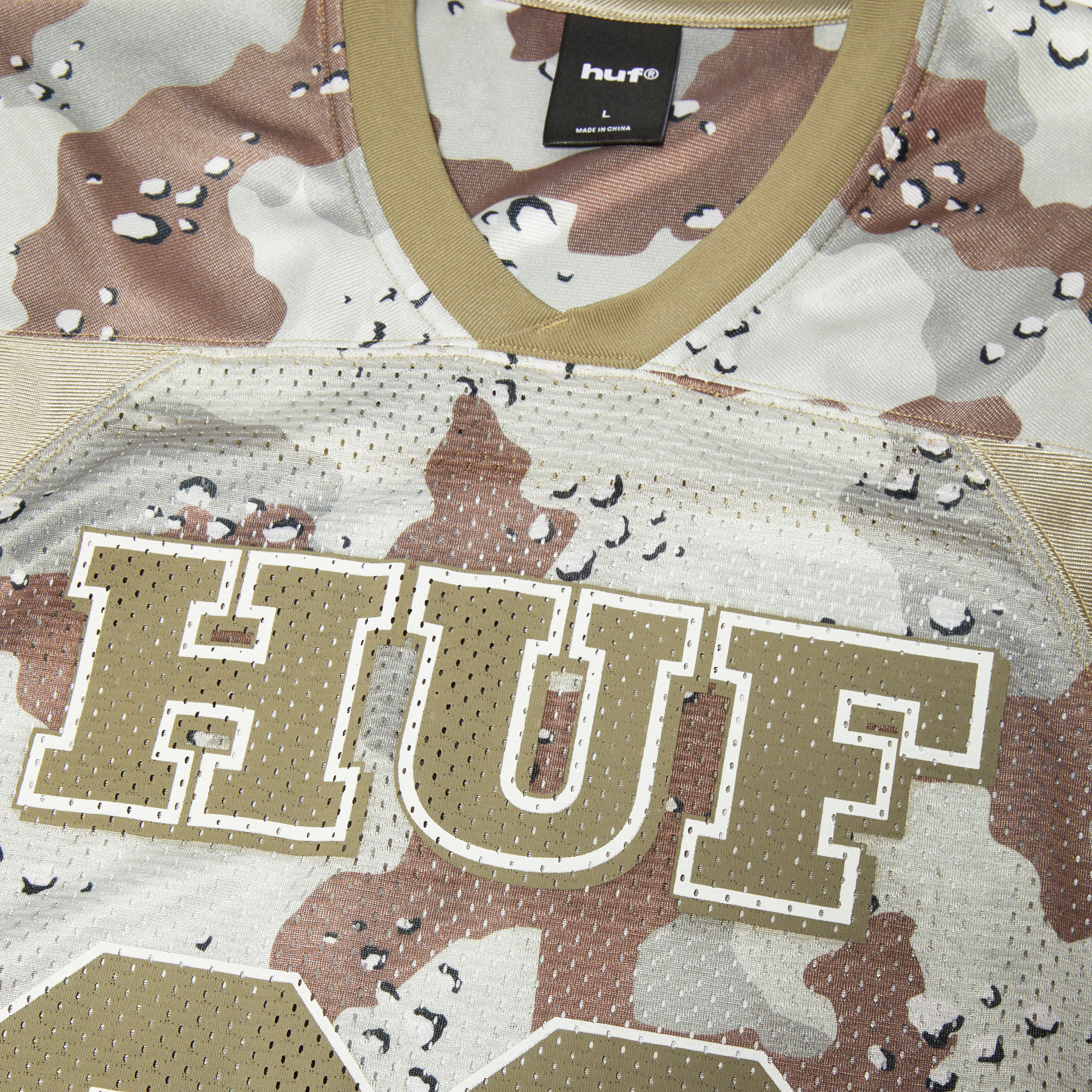 Camo Football Jersey – HUF Worldwide