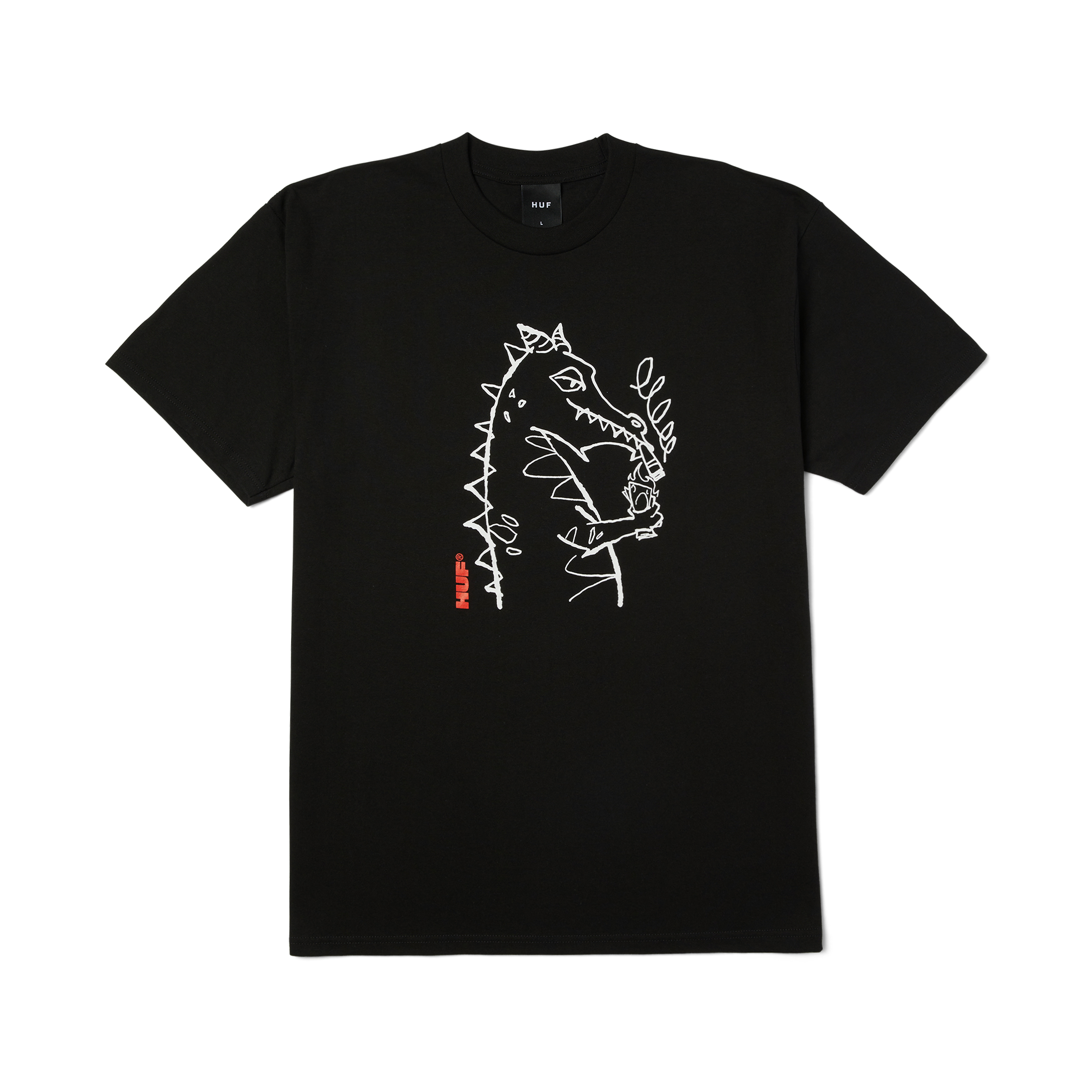 トップス CLUBHAUS Monochrome T-shirts XL Cash Dragon T-Shirt – HUF Worldwide