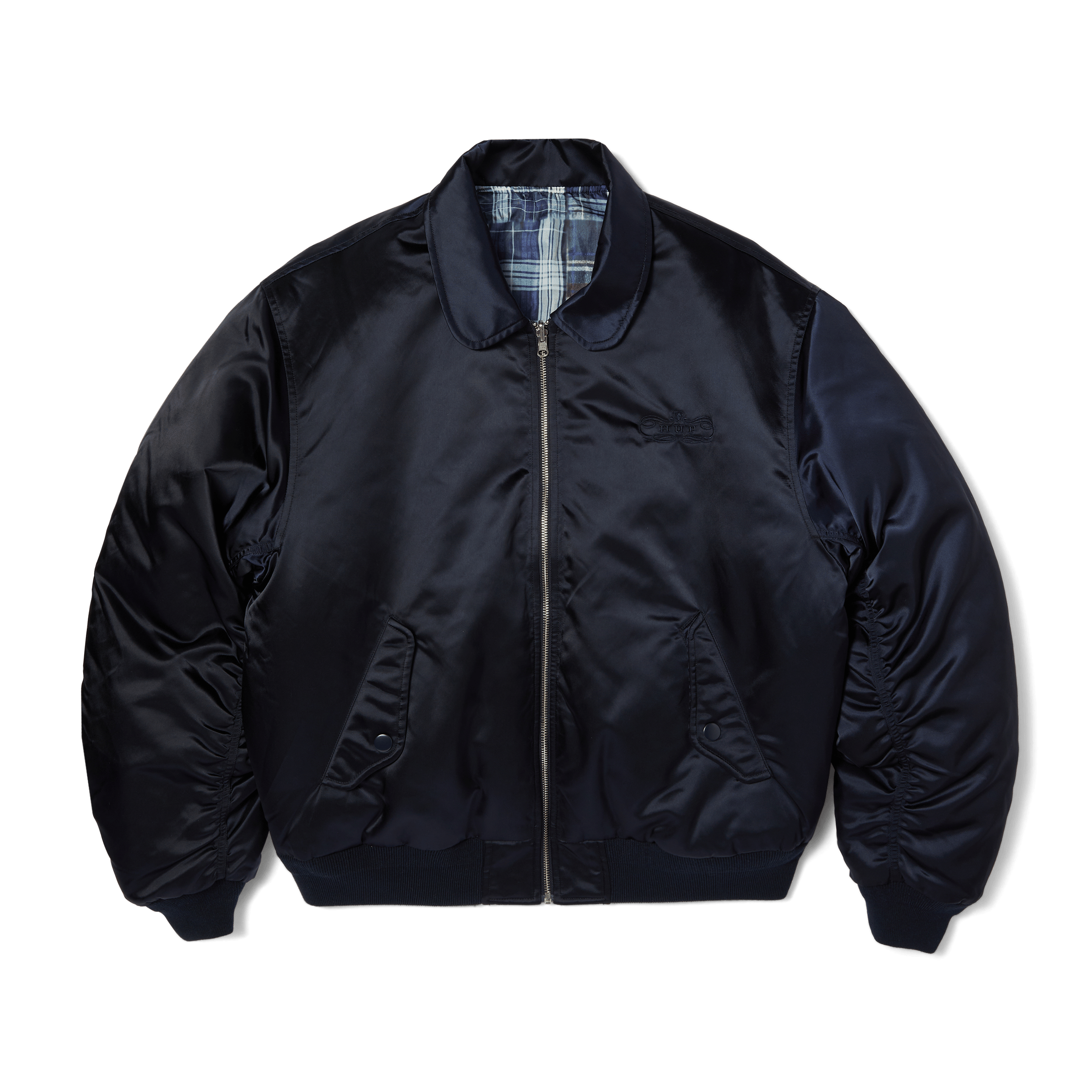 Clothiers Reversible Flight Jacket – HUF Worldwide Clothiers Reversible Flight Jacket – HUF Worldwide