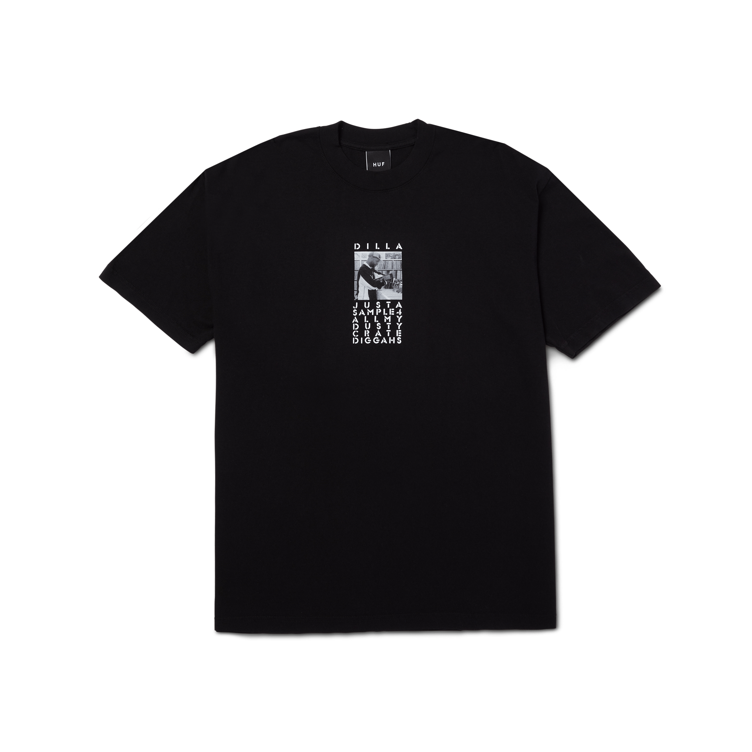 HUF x J Dilla Detroits Finest T Shirt HUF Worldwide