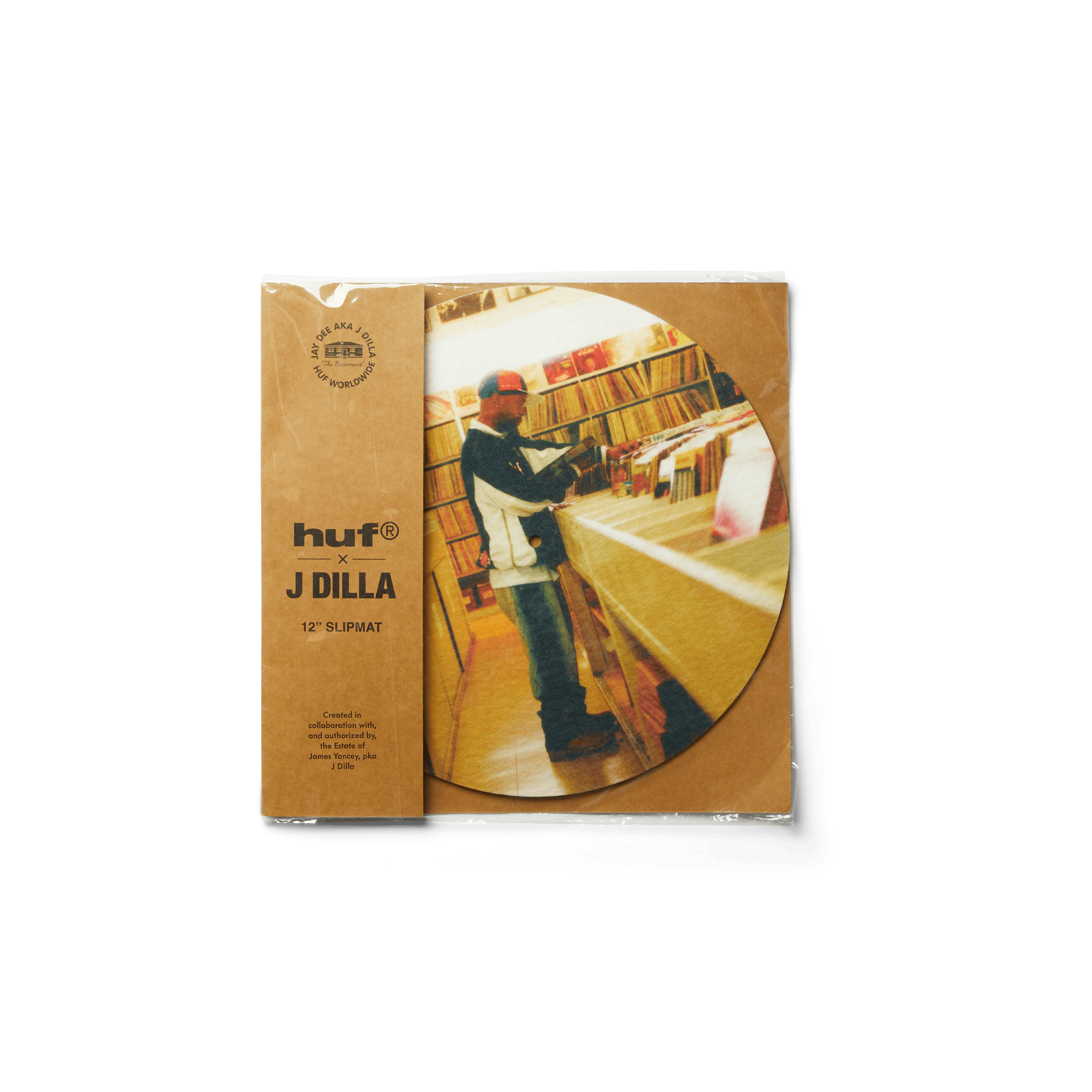 HUF X J DILLA DIGGIN SLIP MAT 2枚セット DIGGIN-SLIP-