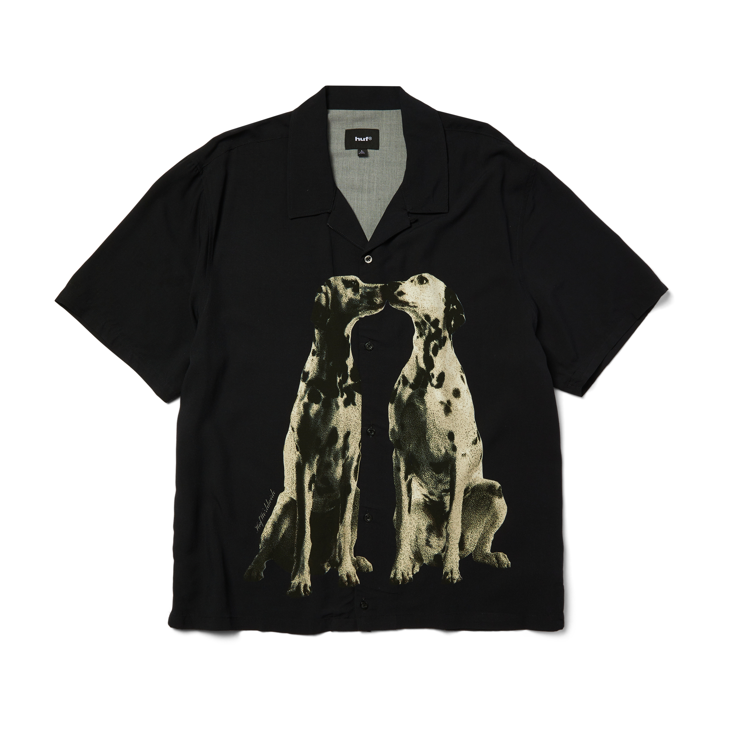 トップス HUF DOGGED RESORT SHIRT S DOGGED-SS-RESORT-