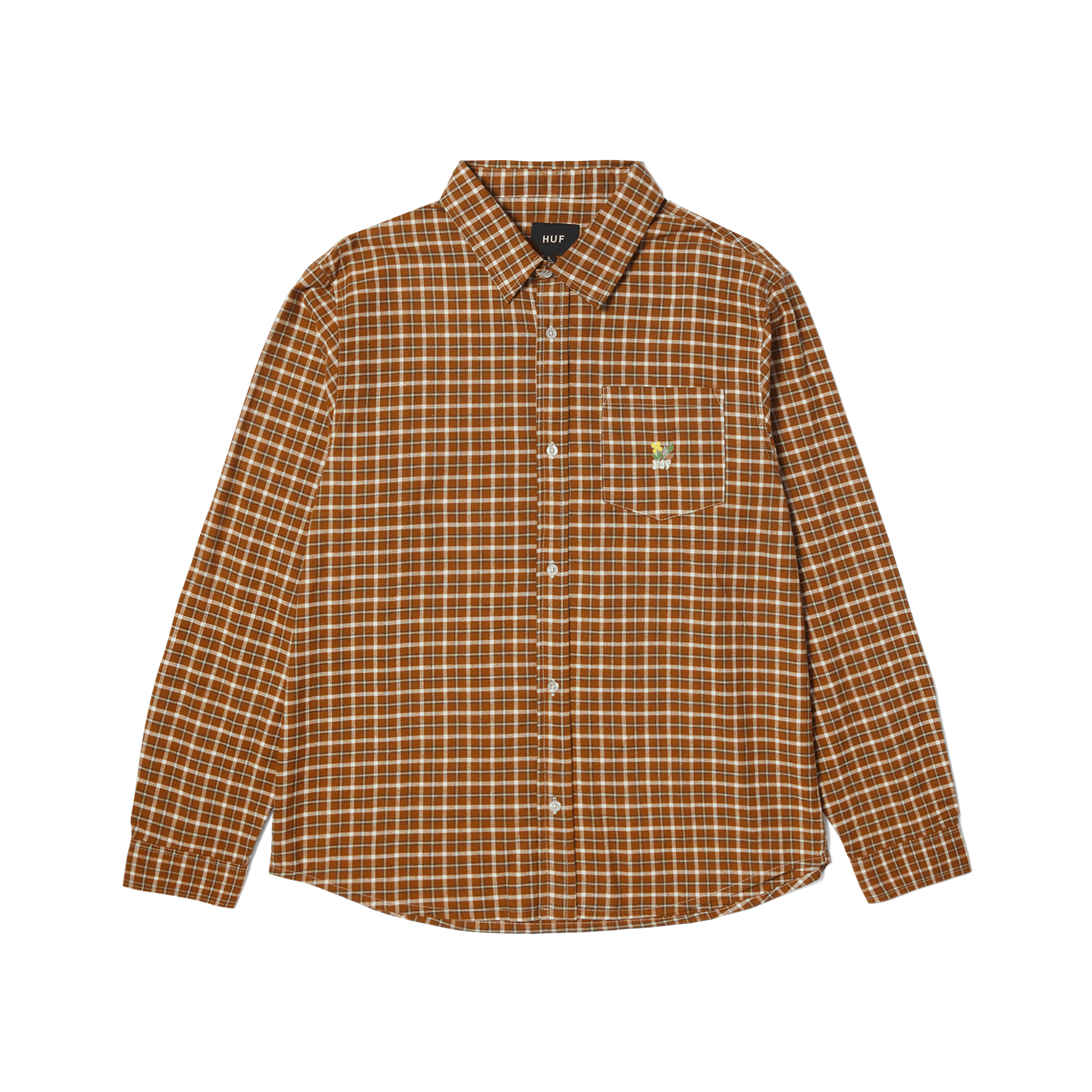 Echo Oxford Plaid Shirt – HUF Worldwide