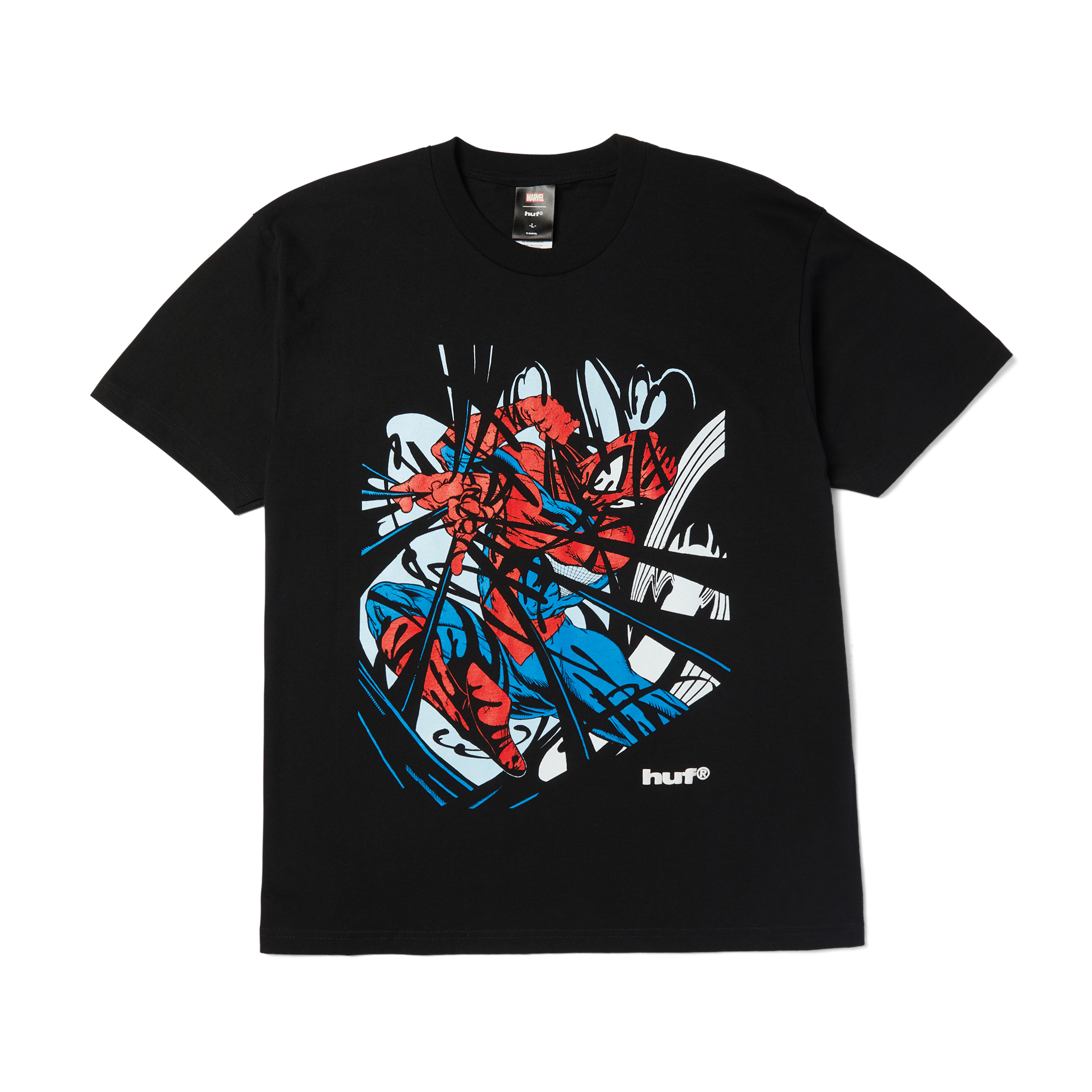 huf x Spider-Man Entangled Washed T-Shirt – HUF Worldwide