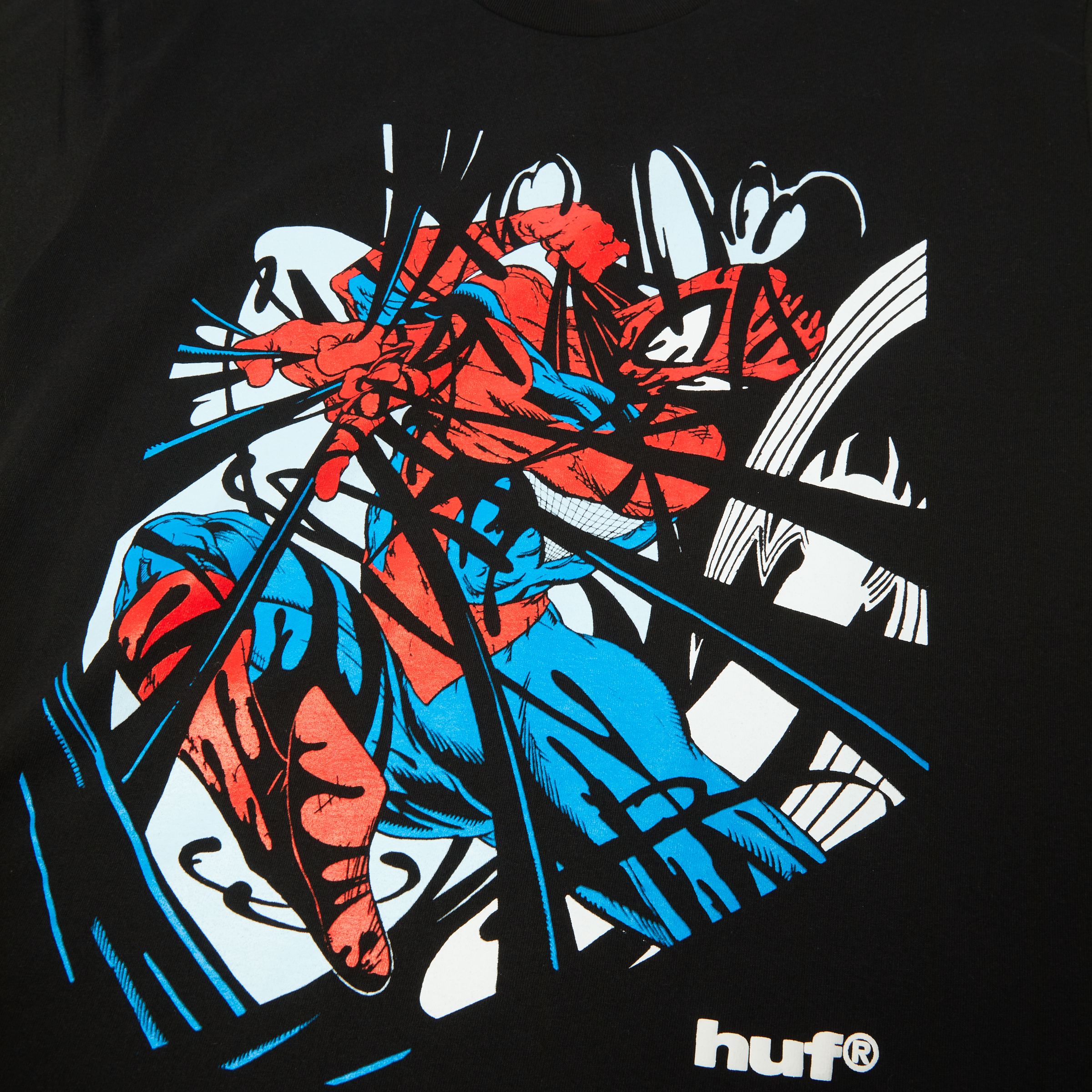 huf x Spider-Man Entangled Washed T-Shirt – HUF Worldwide