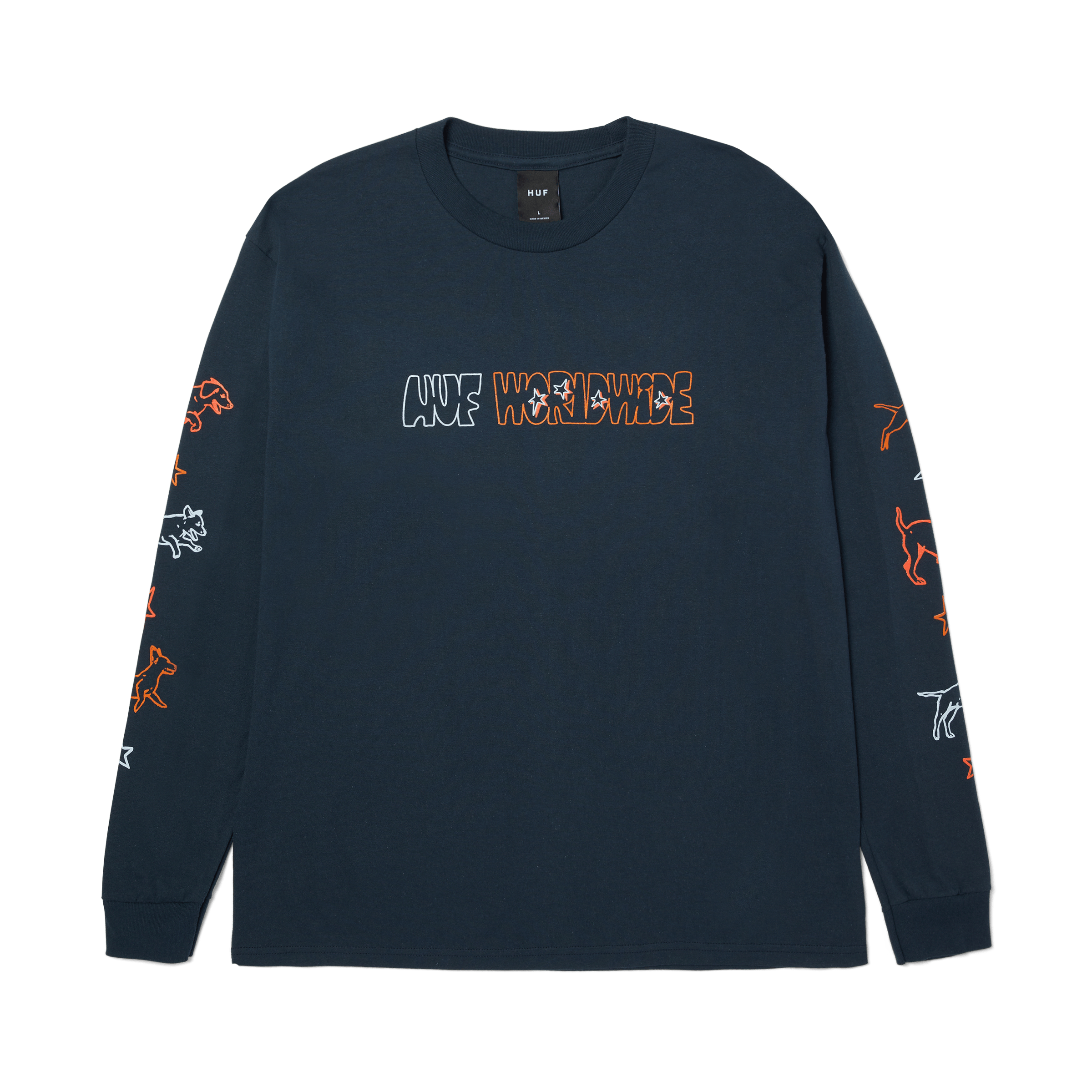Fetch Long Sleeve T-Shirt – HUF Worldwide