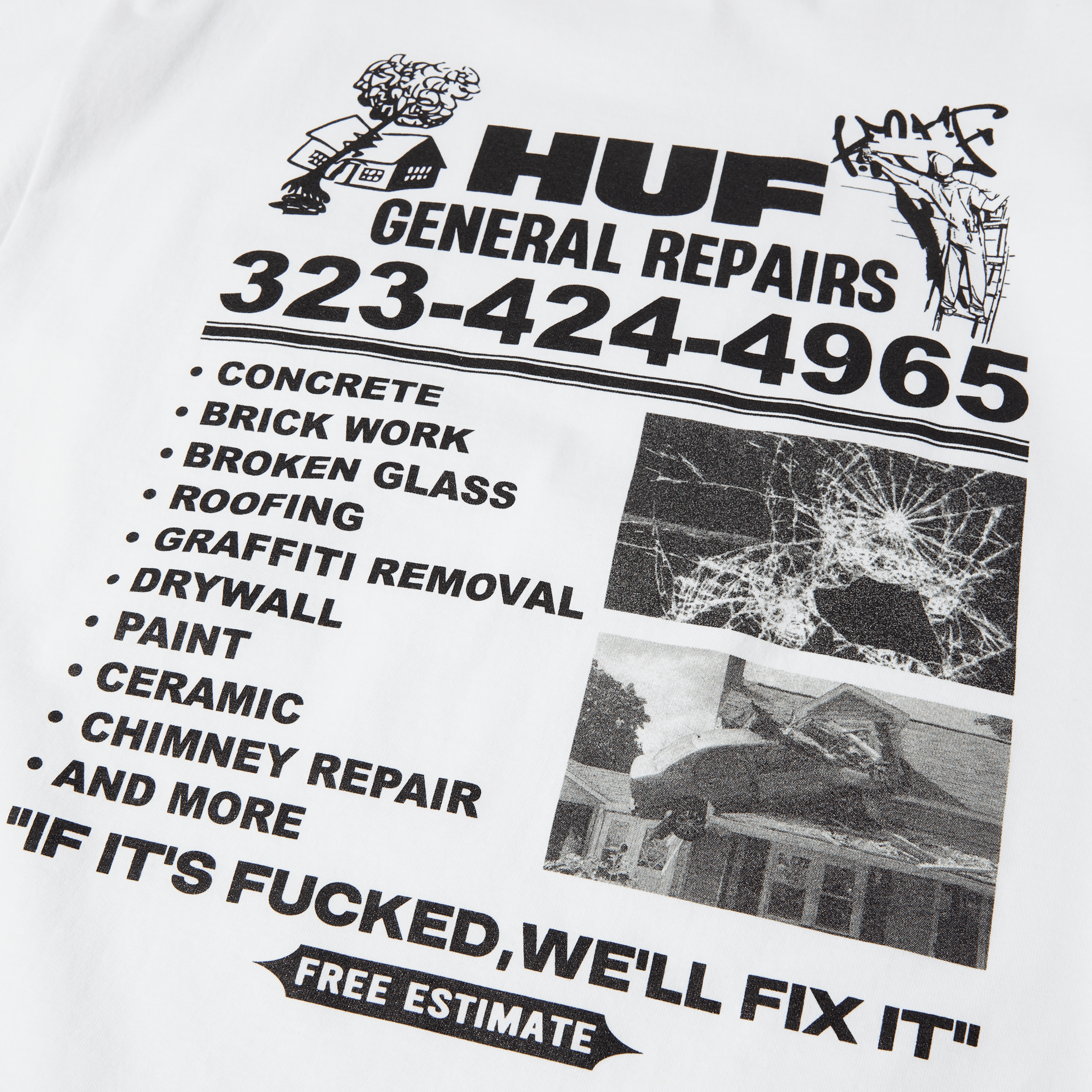 General Repairs T-Shirt – HUF Worldwide