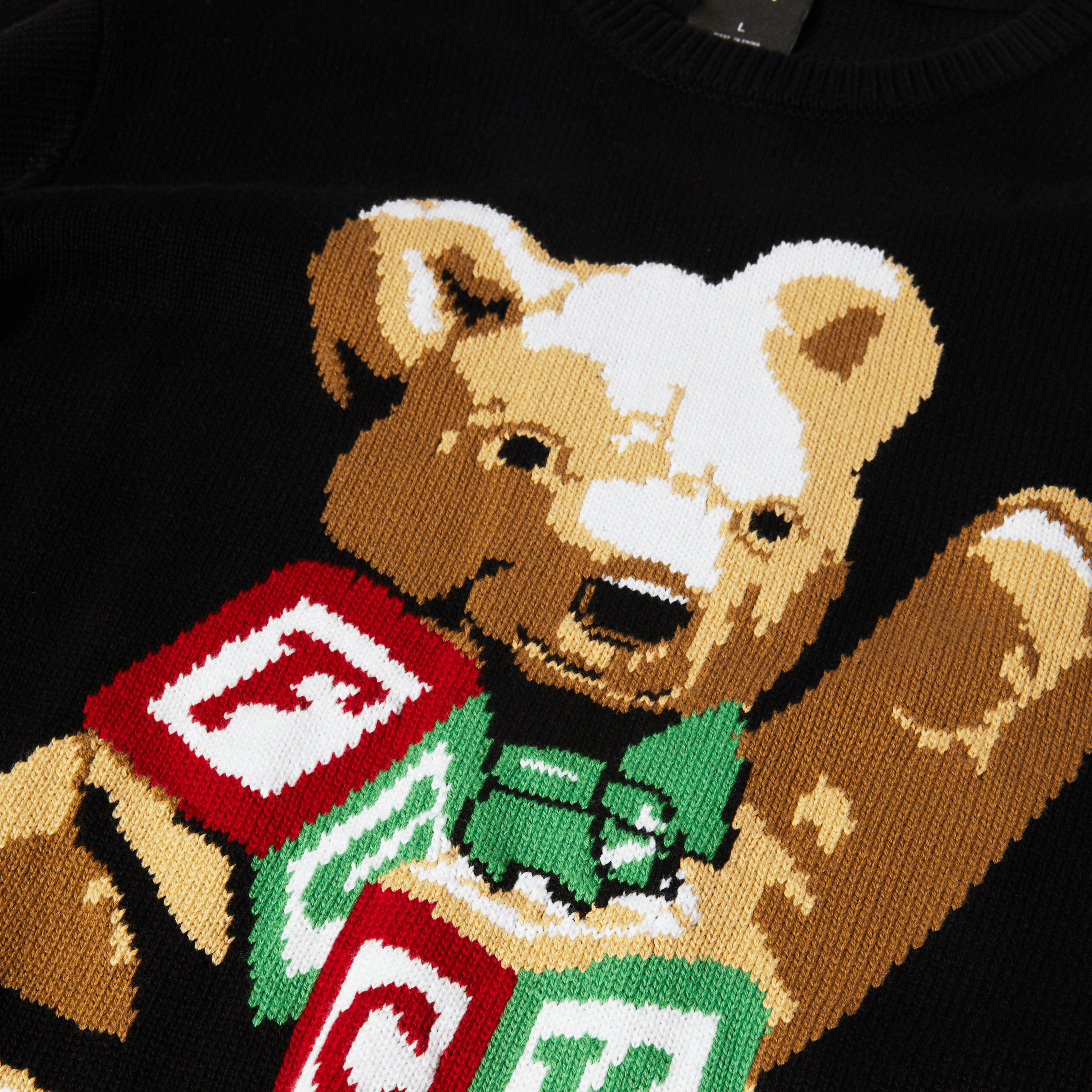 Gift Bear Intarsia Sweater – HUF Worldwide