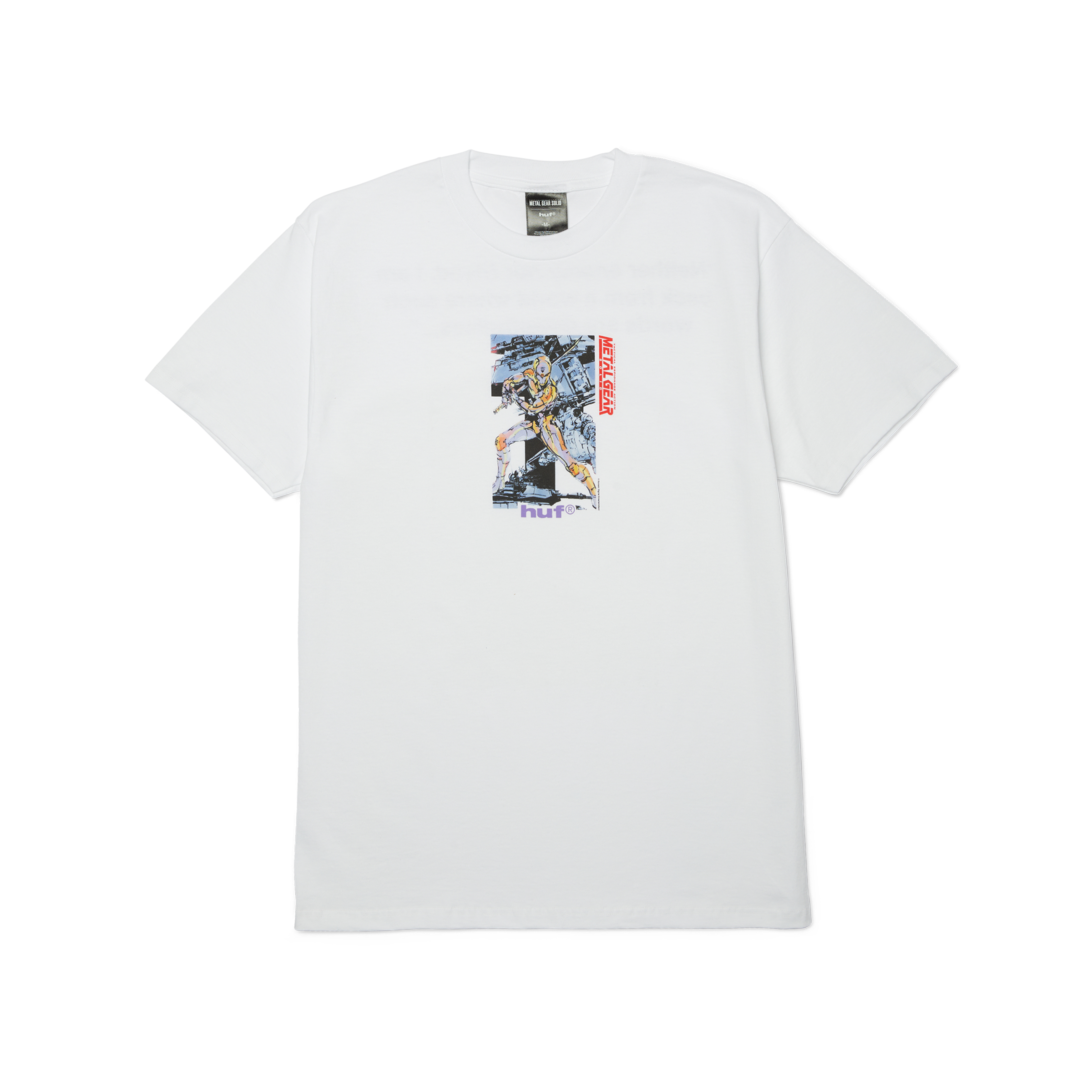metal gear solid fox t shirt HUF Gray Fox T-Shirt in White