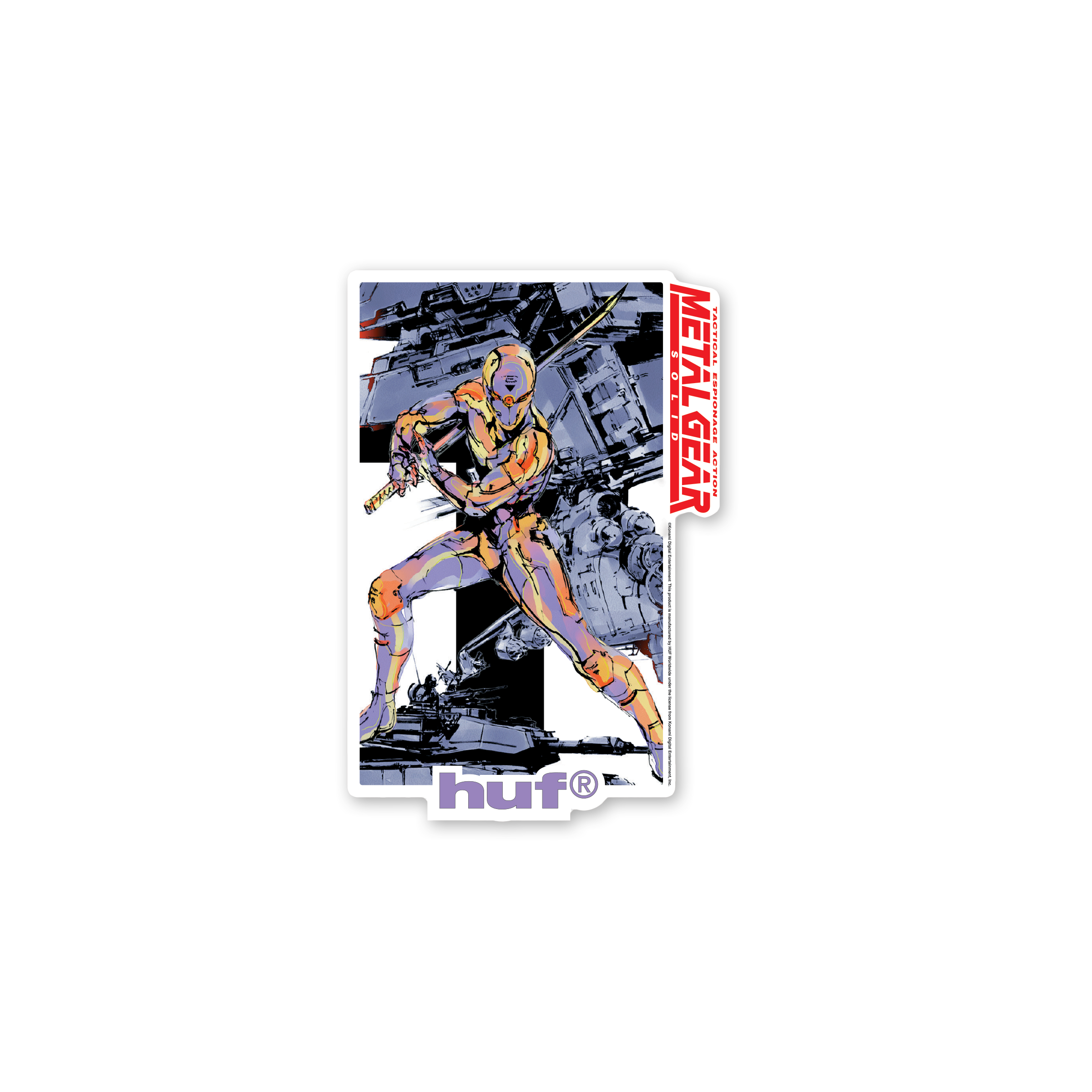 Gray Fox Sticker – HUF Worldwide