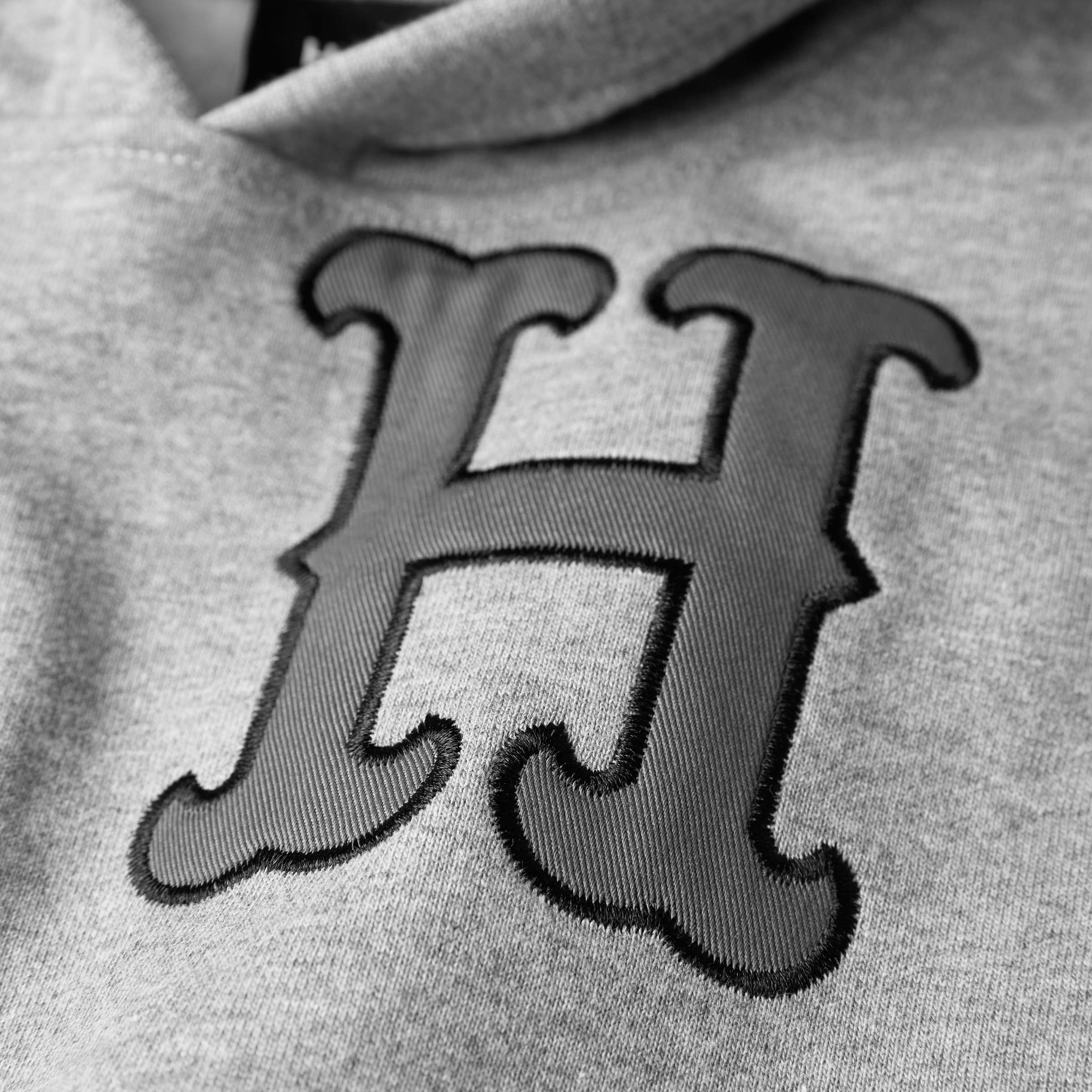 Huf flags online grey hoodie