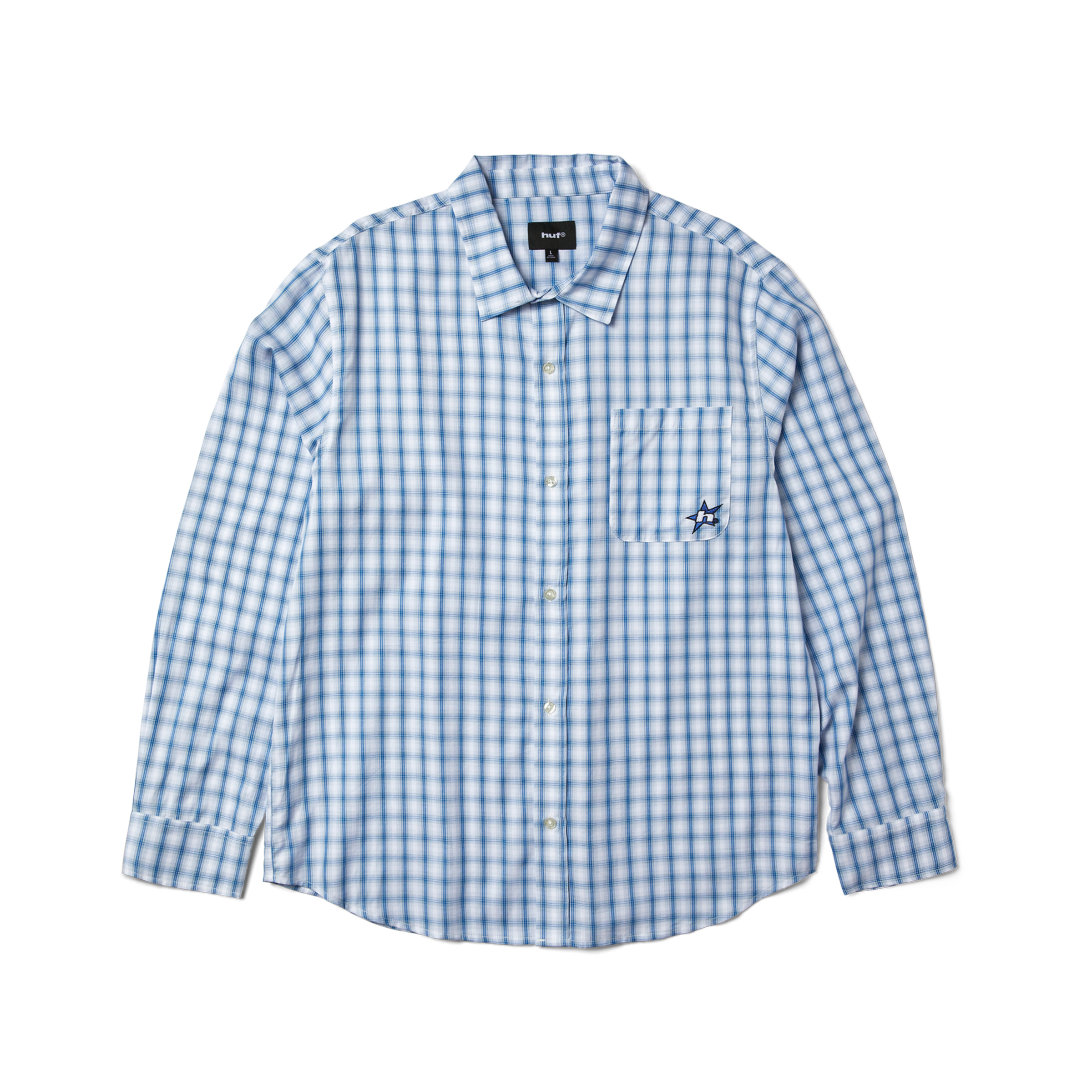 H Star Long Sleeve Plaid Shirt – HUF Worldwide