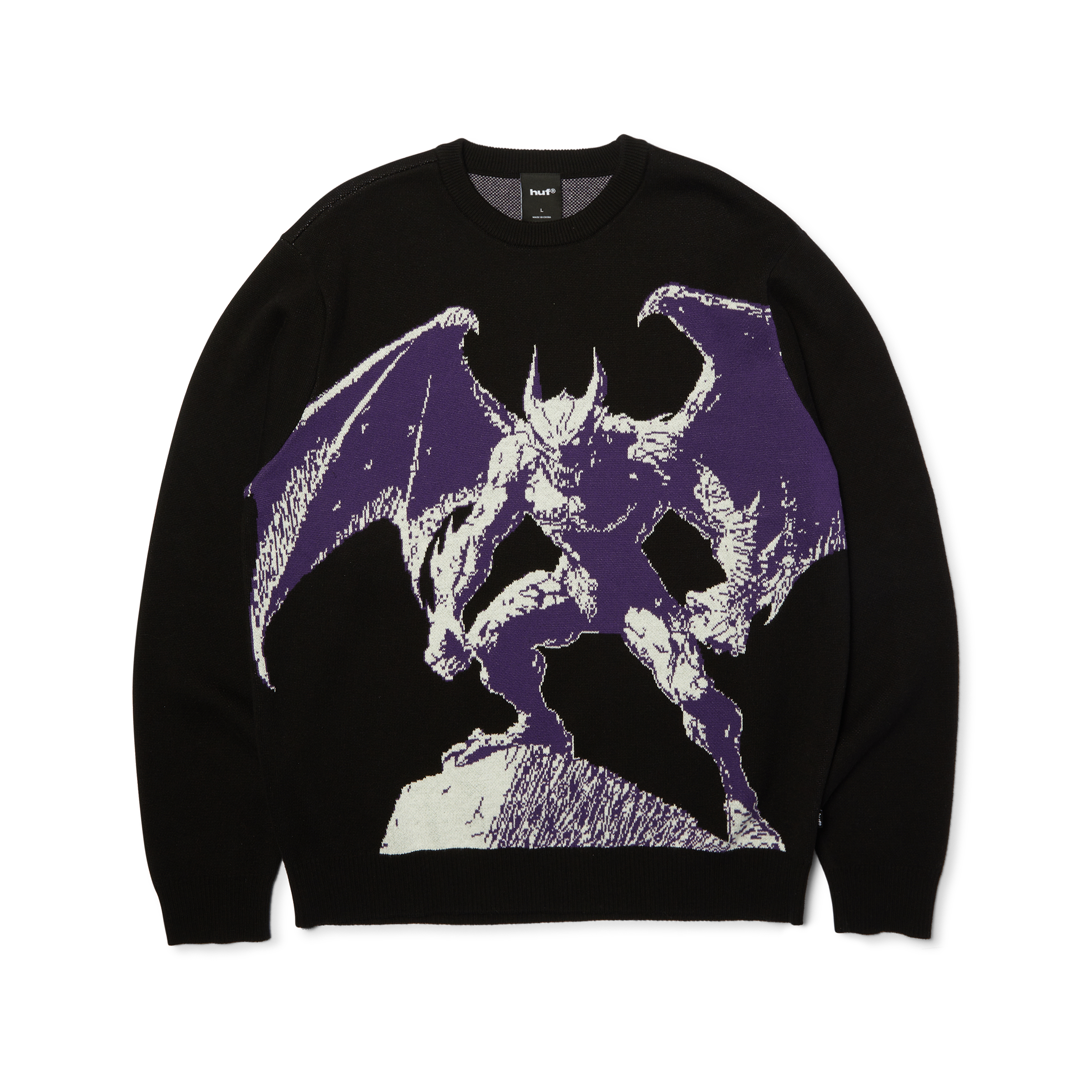Heaven Can Wait Crewneck Sweater – HUF Worldwide