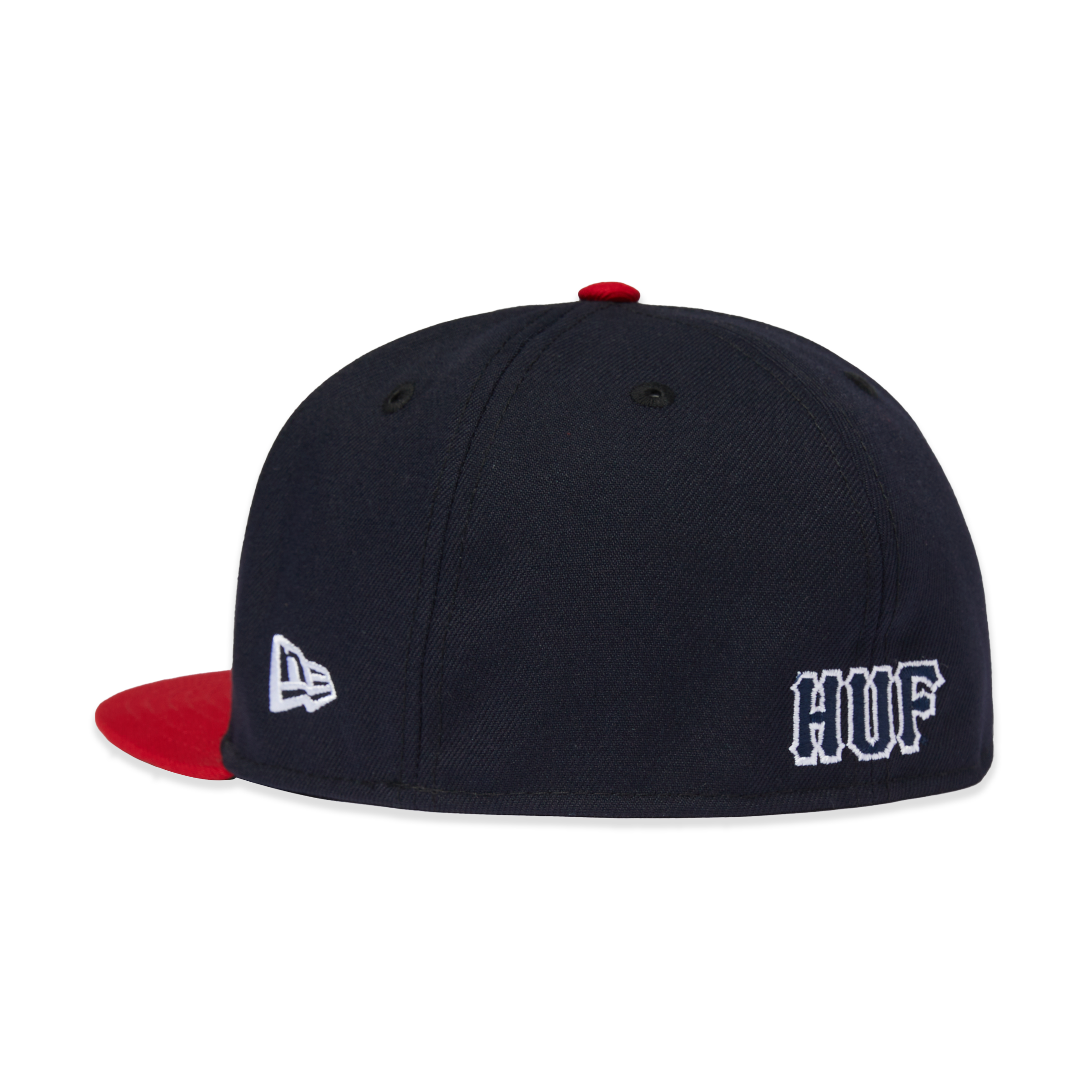 Huf OG H New Era Hat in Black Size 7 1 8
