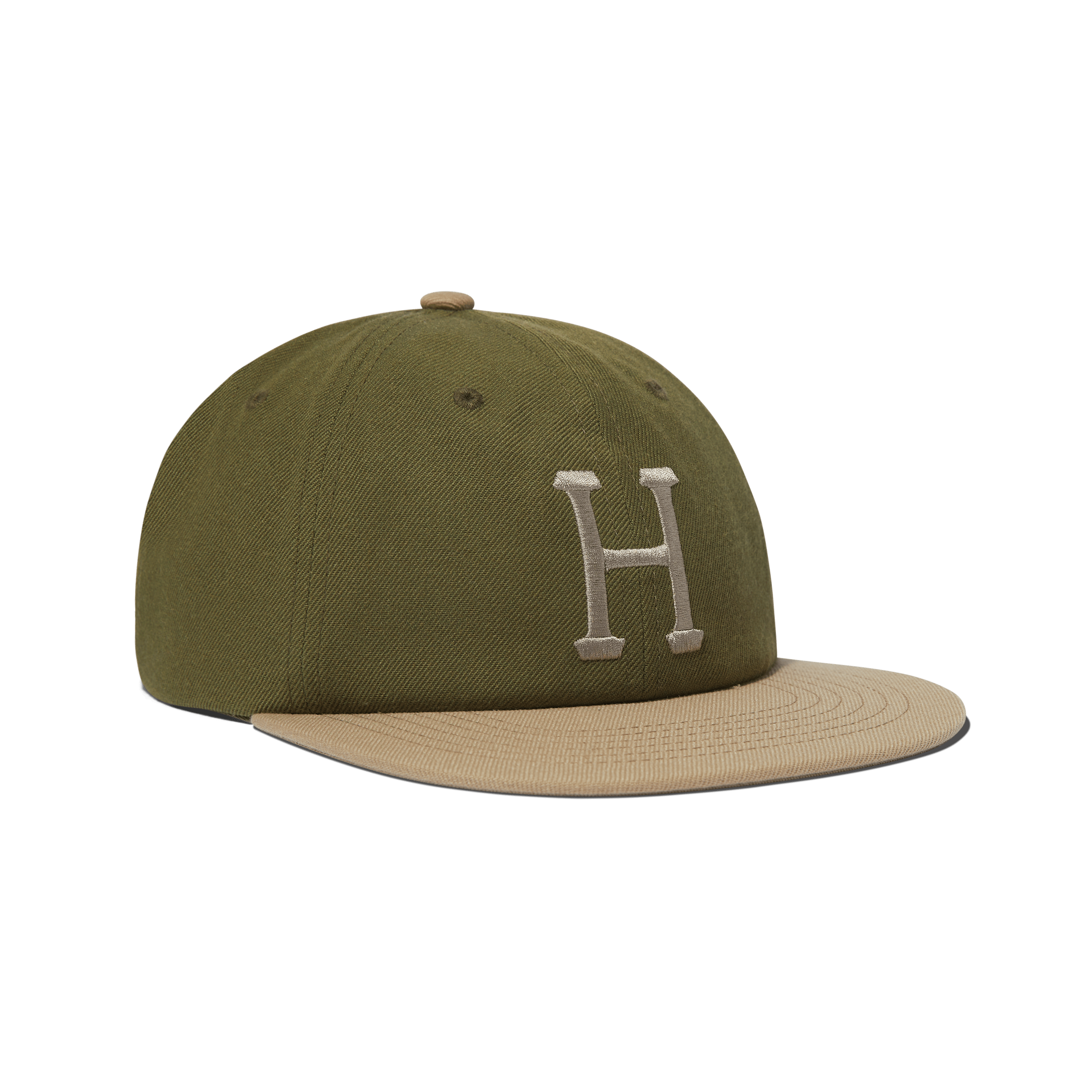 Huf Set Classic H 6 Panel Hat Olive