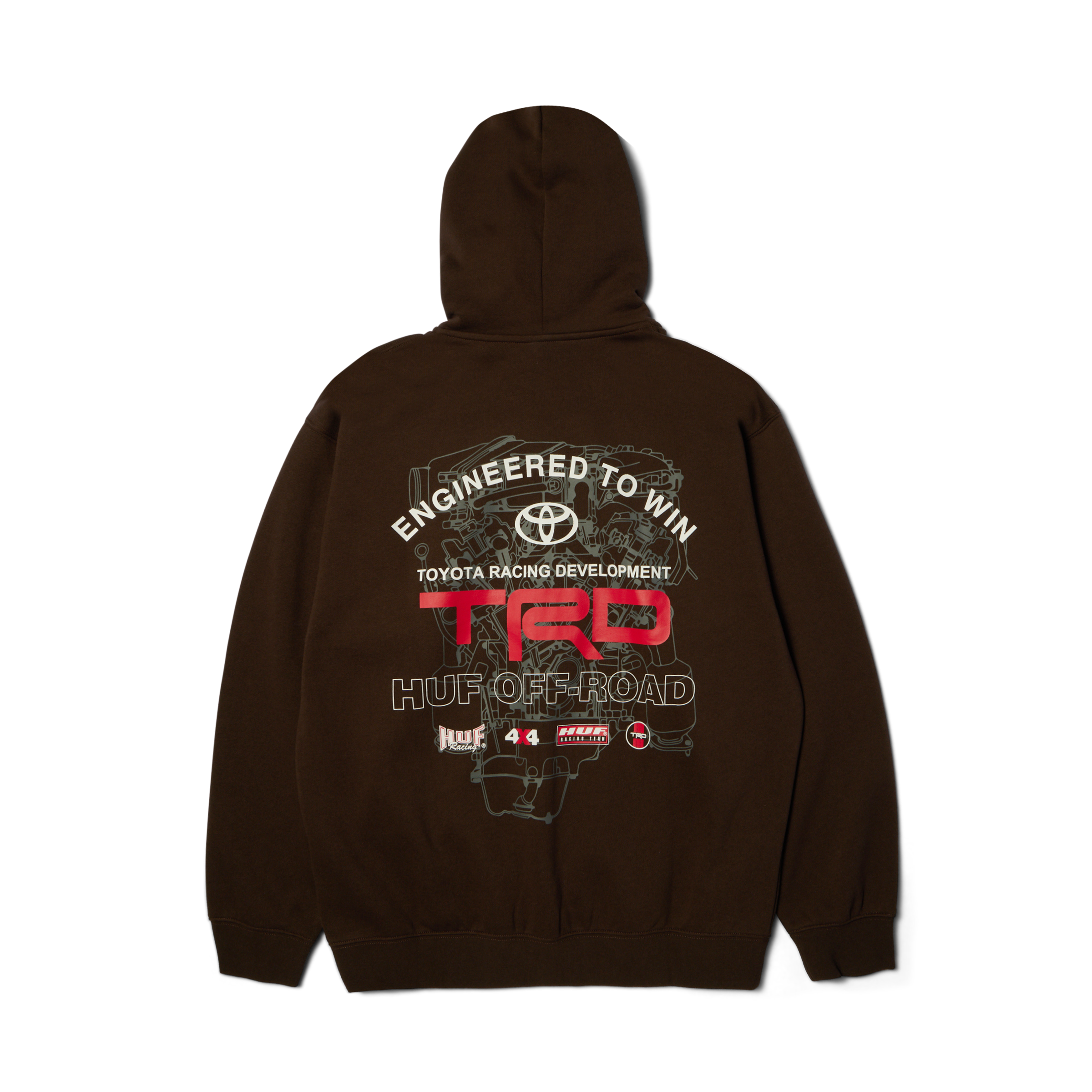 huf x Toyota TRD Motor Full-Zip Hoodie – HUF Worldwide