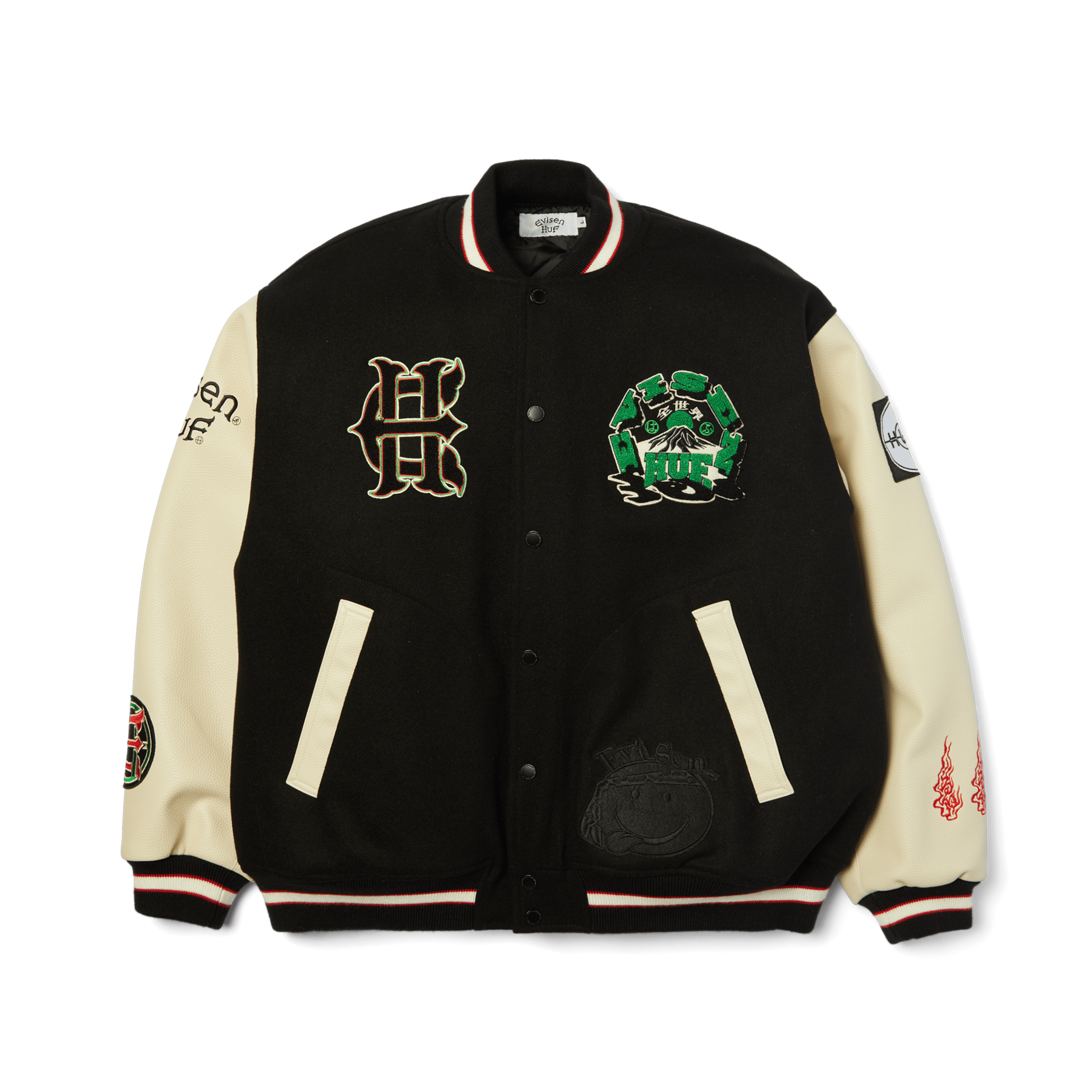 HUF x Evisen Stadium Logo Jacket – HUF Worldwide