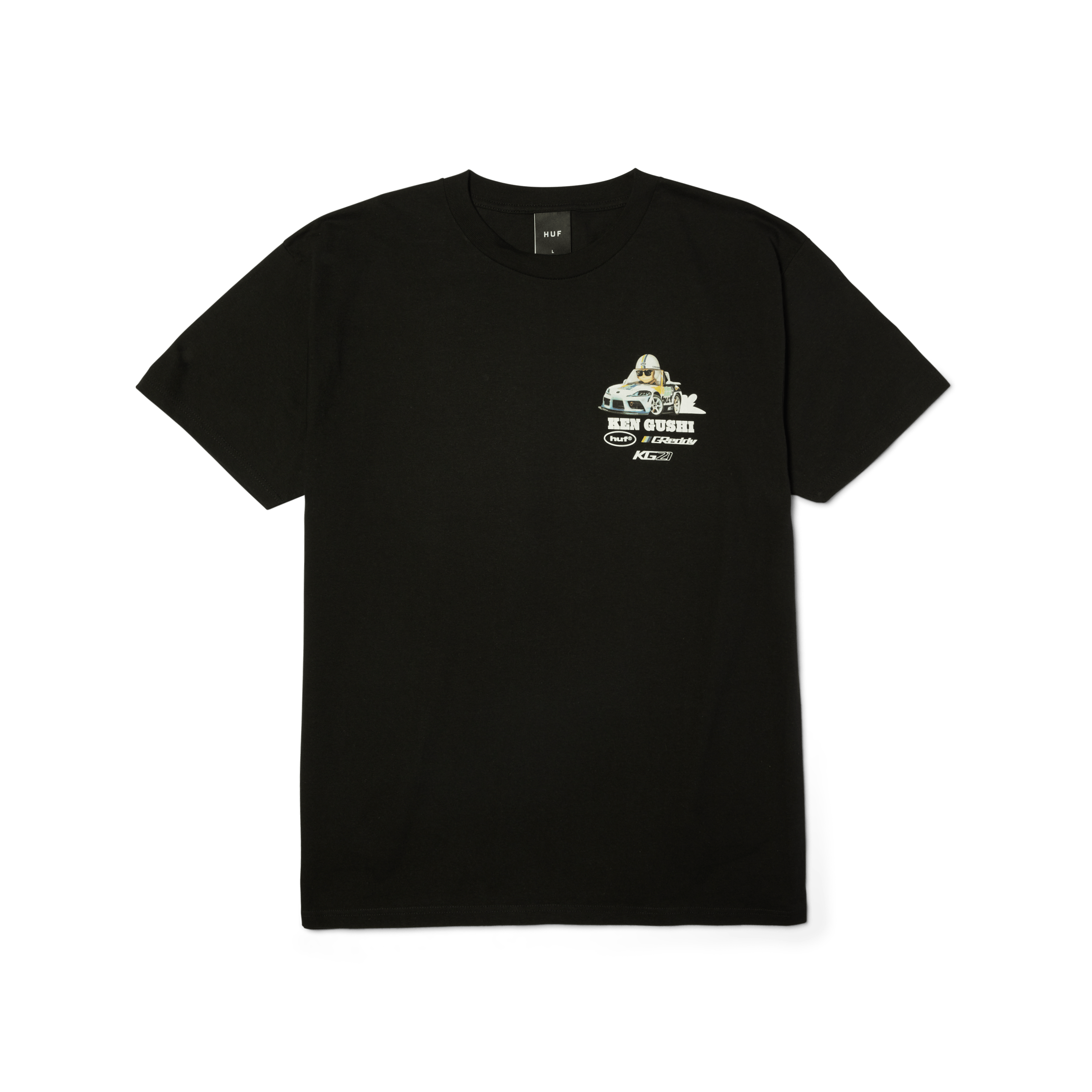 久住 HUF tシャツ HUF-X-GREDDY-GUSHI-S-S-