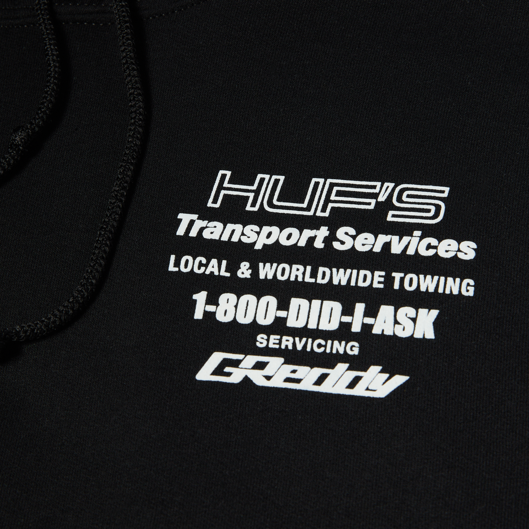 HUF x GReddy Tow Pullover Hoodie – HUF Worldwide