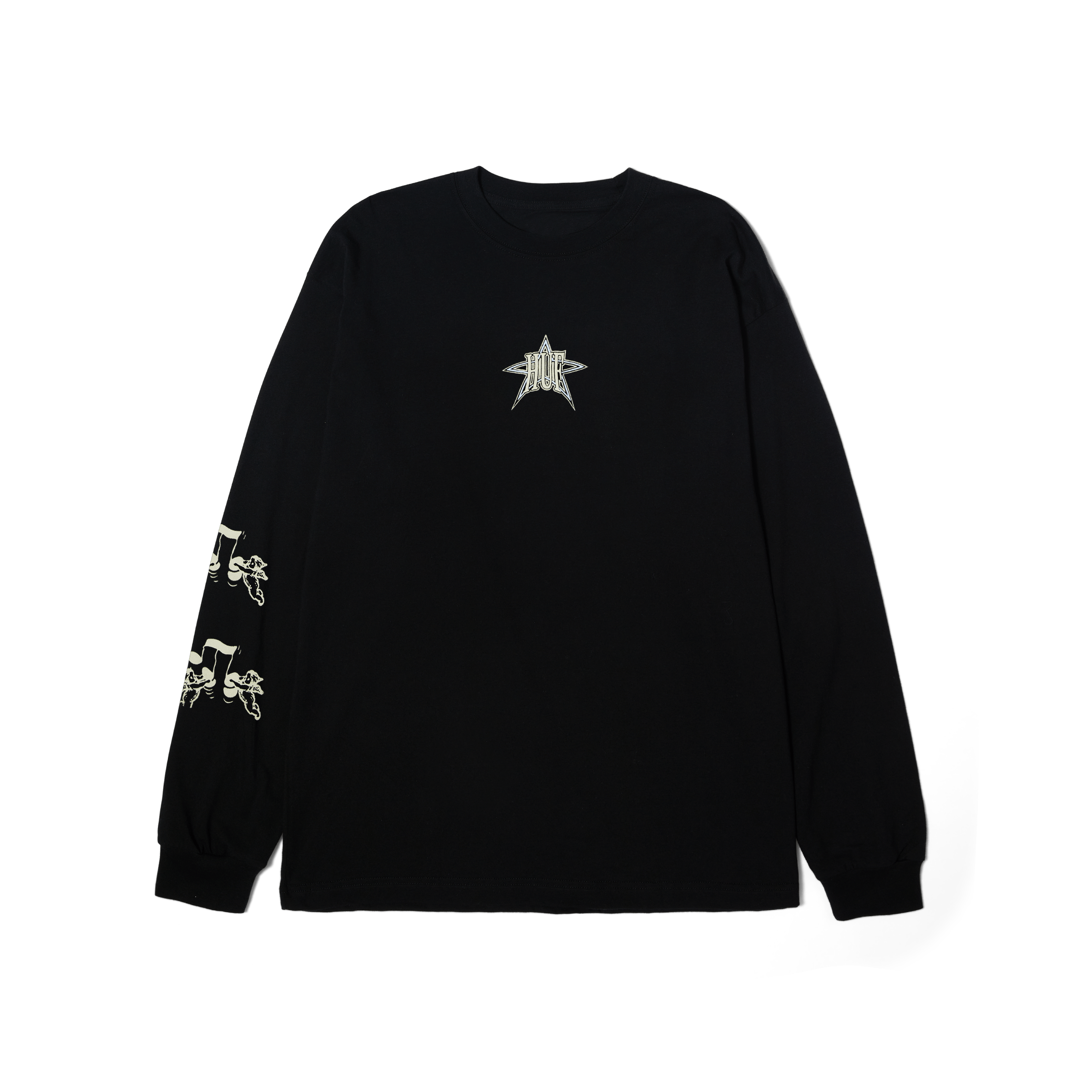 Intergalactic Frequency Long Sleeve T-Shirt – HUF Worldwide Intergalactic Frequency Long Sleeve T-Shirt – HUF Worldwide