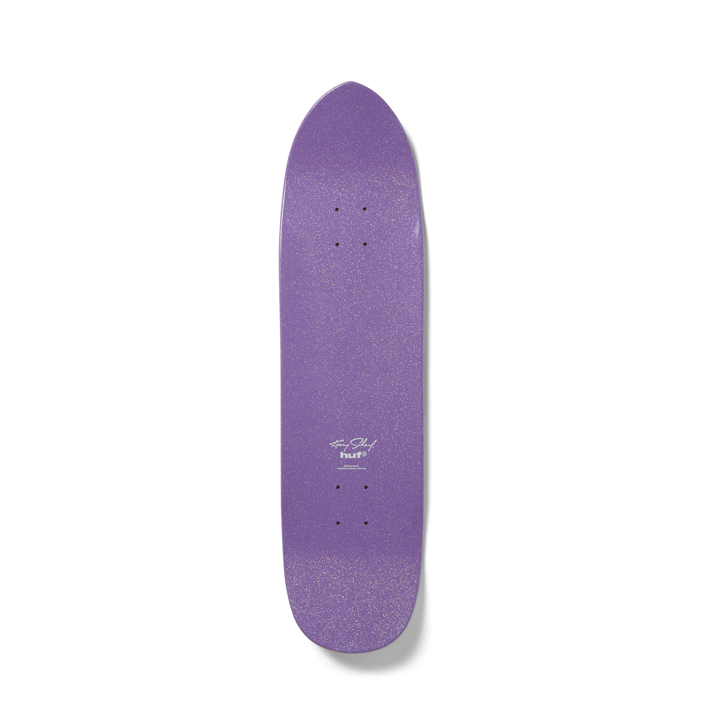 Kenny Scharf Karbombz! Purple Cruiser Deck – HUF Worldwide