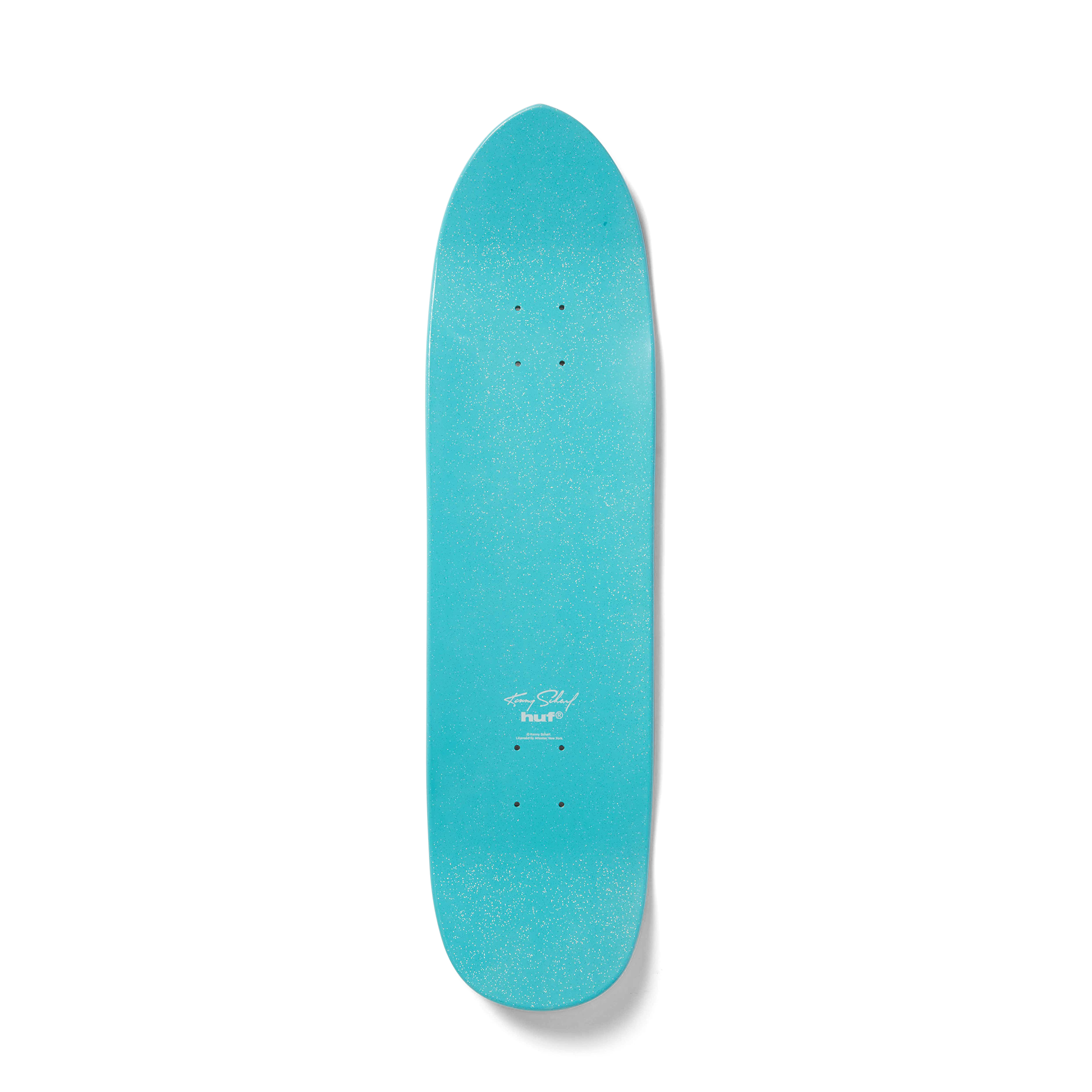 Kenny Scharf Karbombz! Teal Cruiser Deck – HUF Worldwide