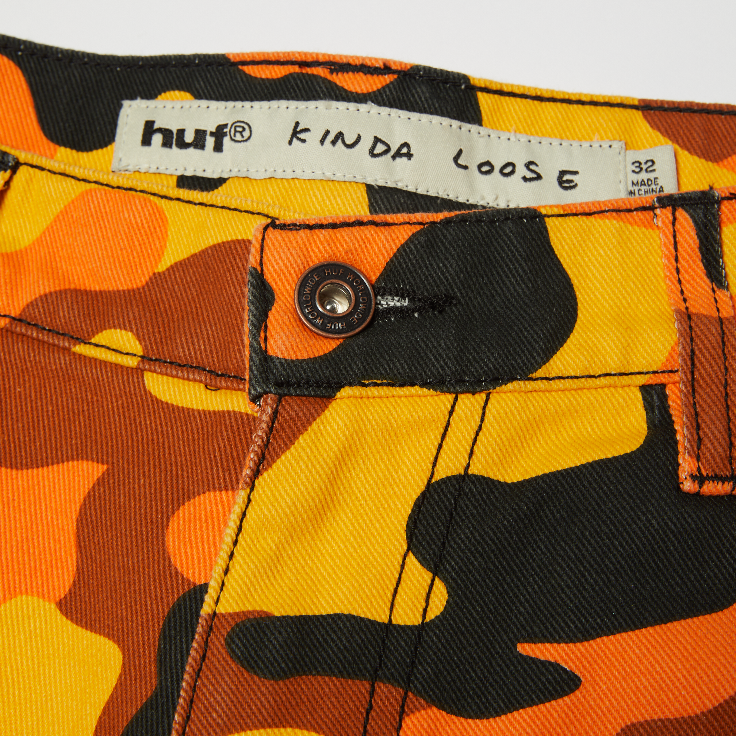 Kinda Loose Double-Knee Camo Short – HUF Worldwide