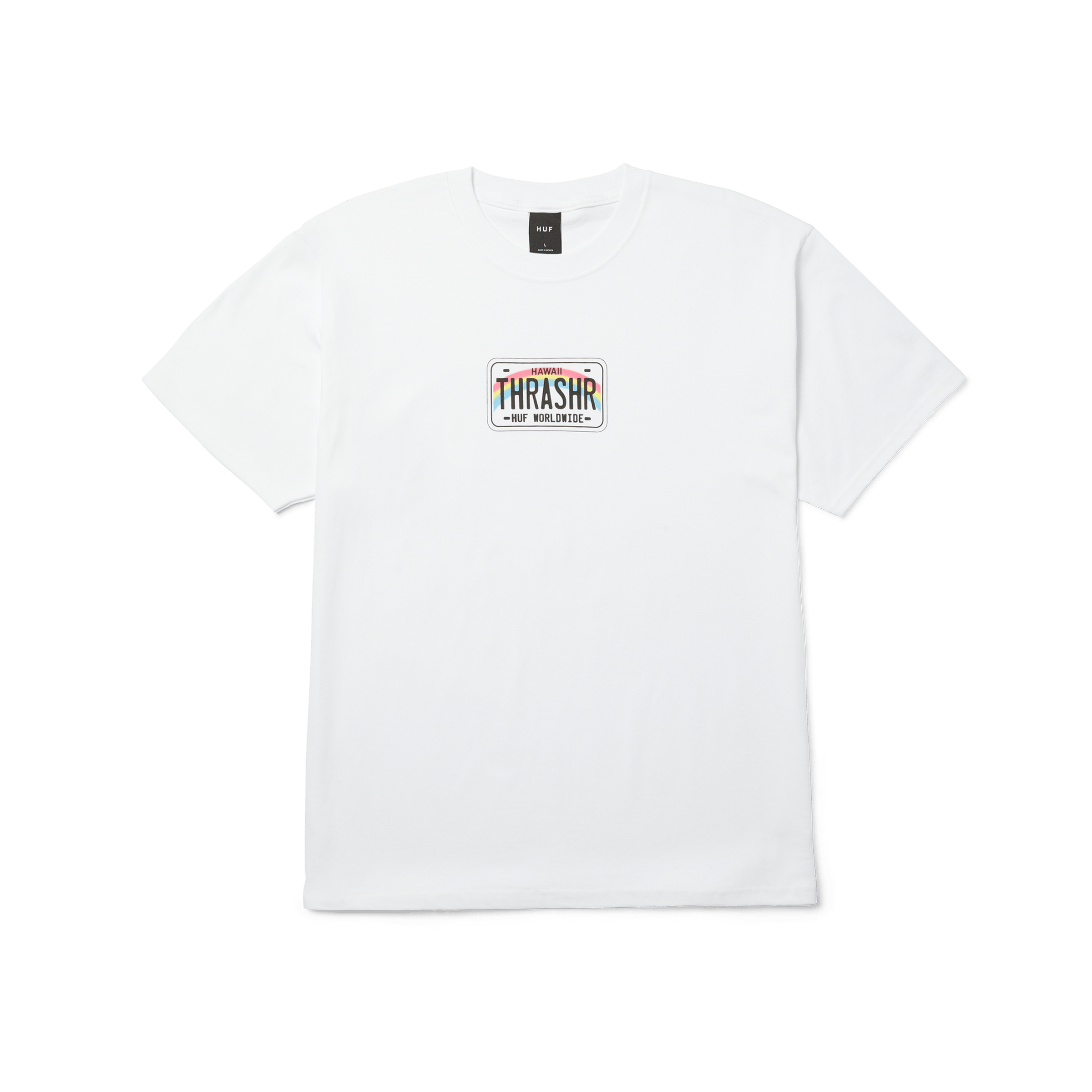 HUF x Thrasher License Plate T-Shirt – HUF Worldwide
