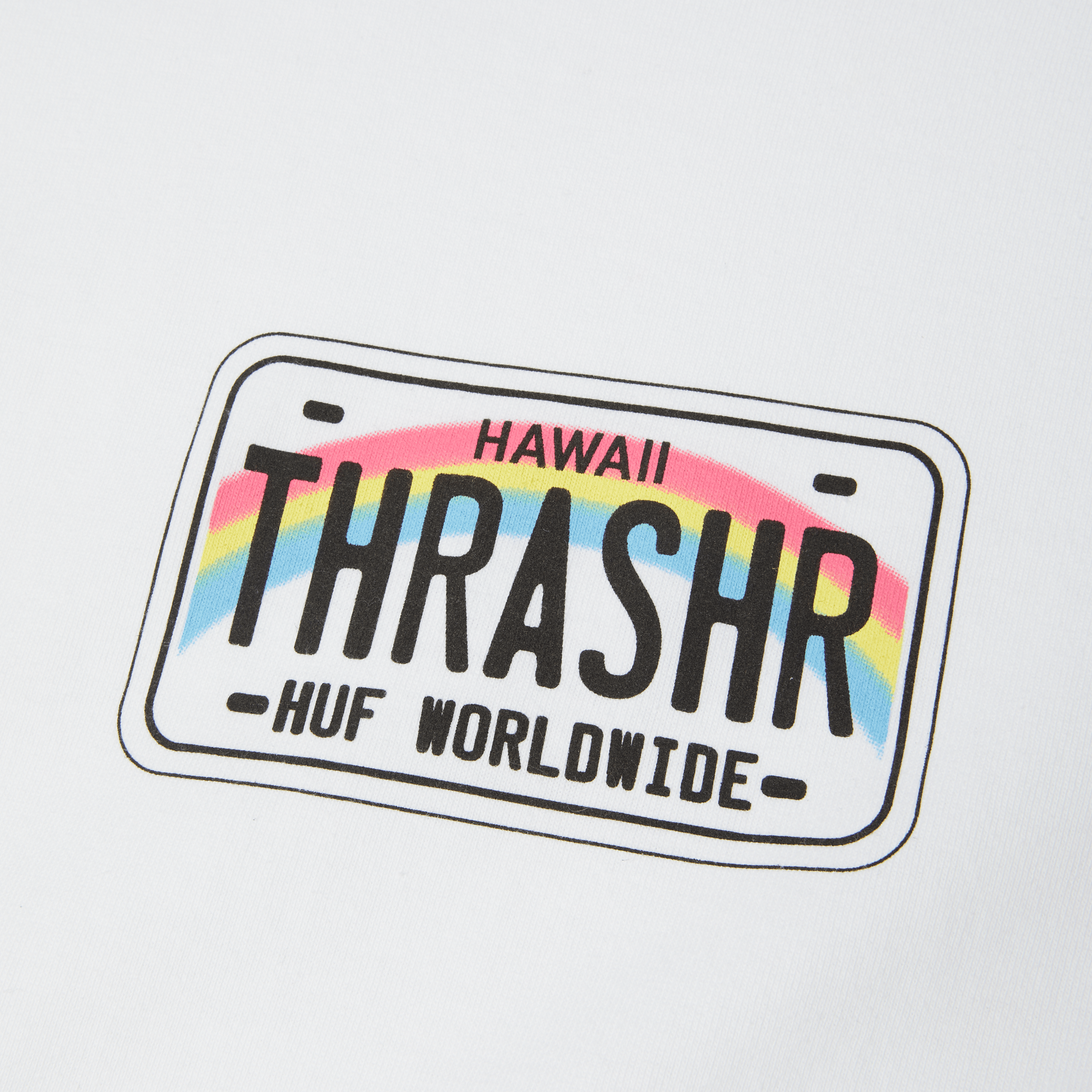 HUF x Thrasher License Plate T-Shirt – HUF Worldwide