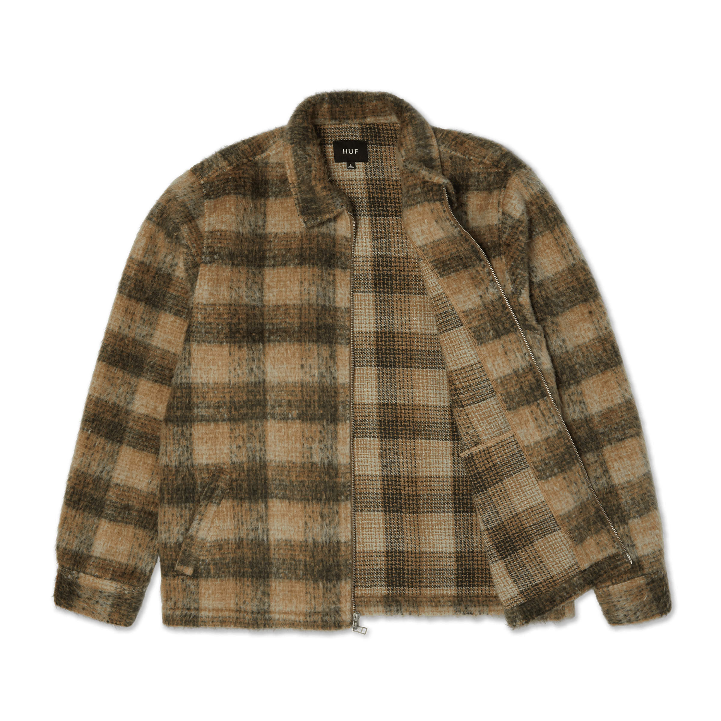 ジャケット・アウター 00's PPFM Detachable Plaid Jacket MEGABLAST-PLAID-