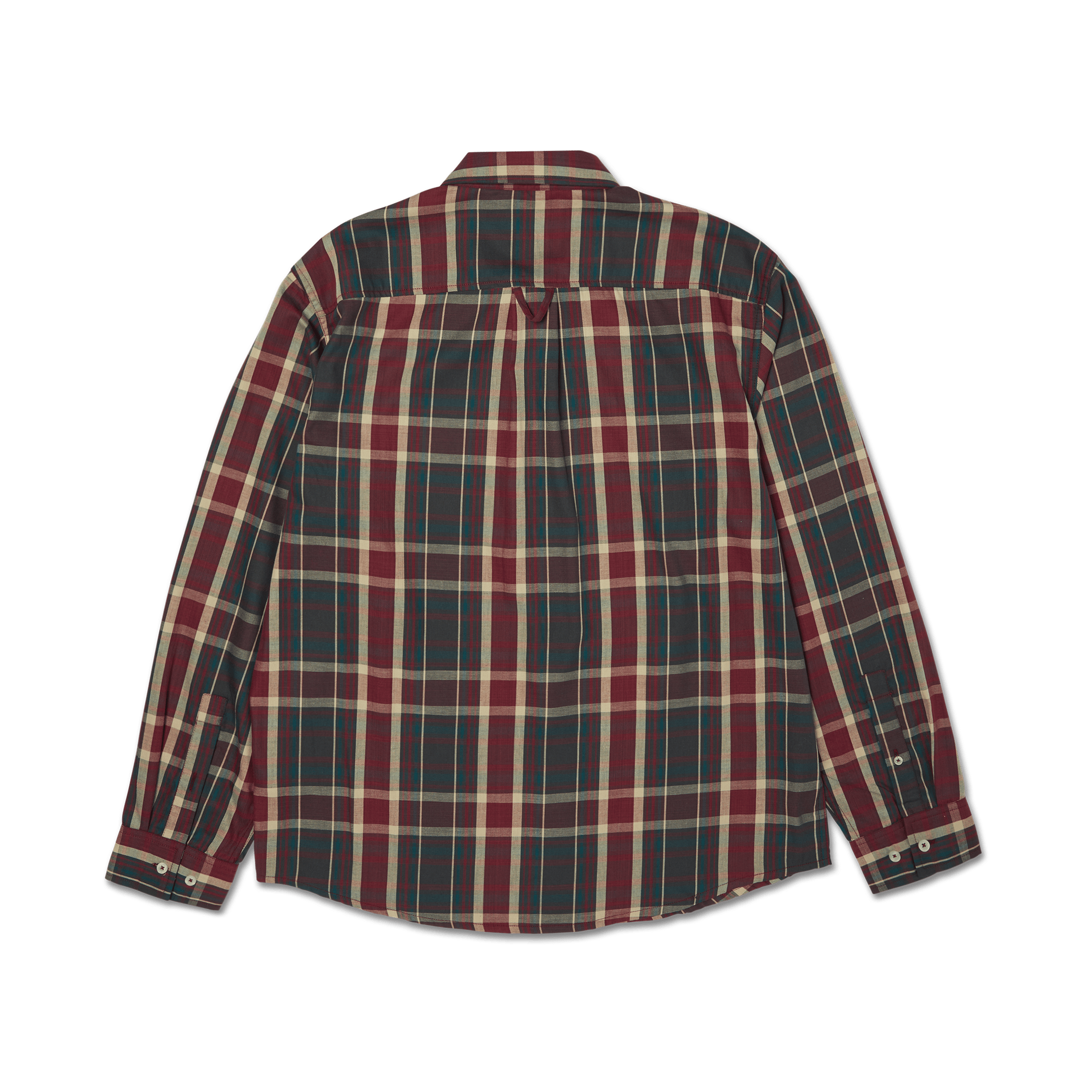 Megablast Plaid Long Sleeve Shirt – HUF Worldwide