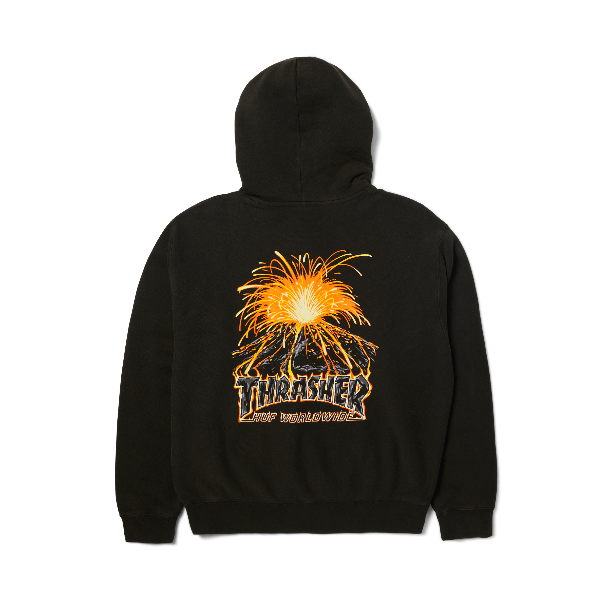 HUF x Thrasher Meltdown Heavyweight Hoodie – HUF Worldwide