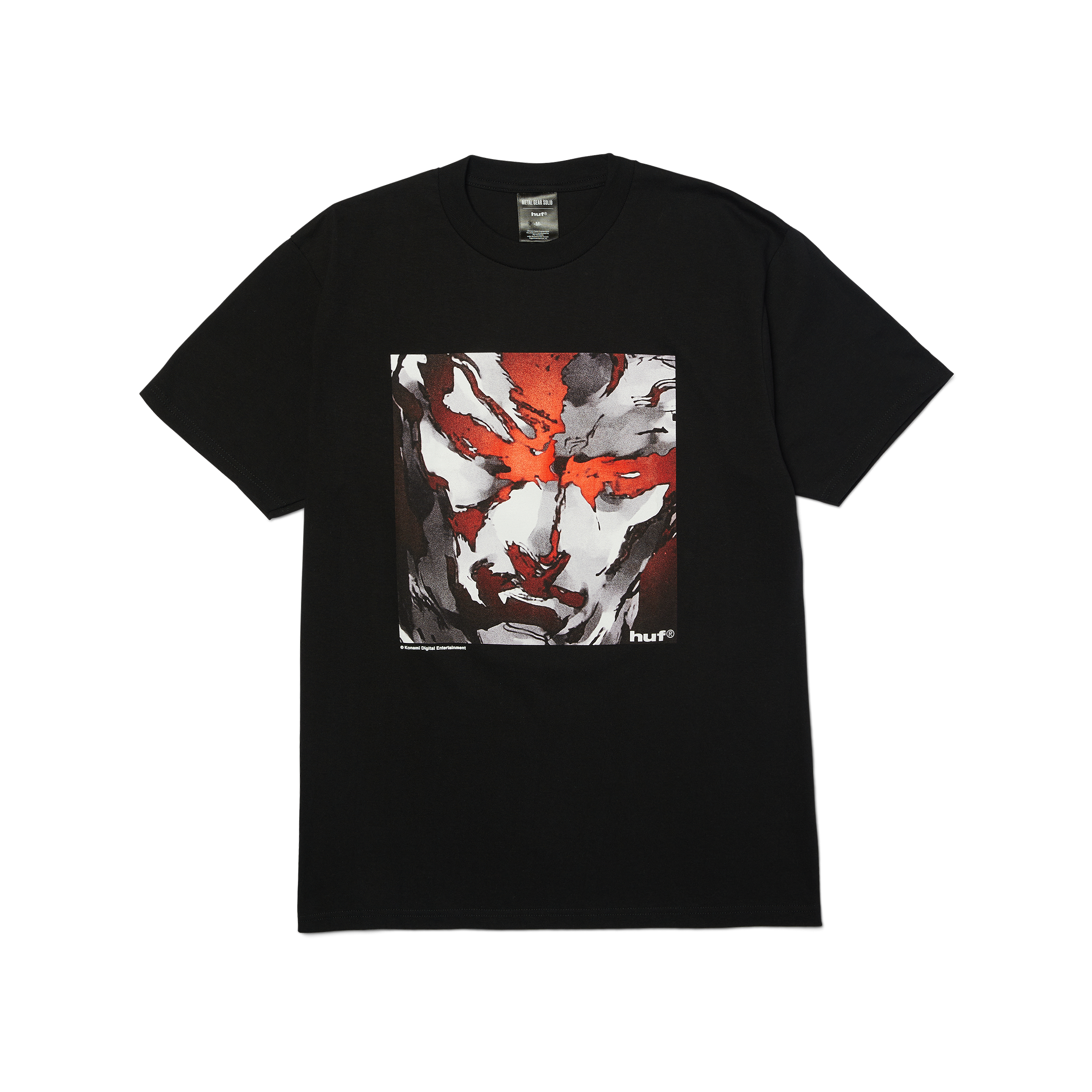 metal gear t HUF MGS1 T-Shirt in Black