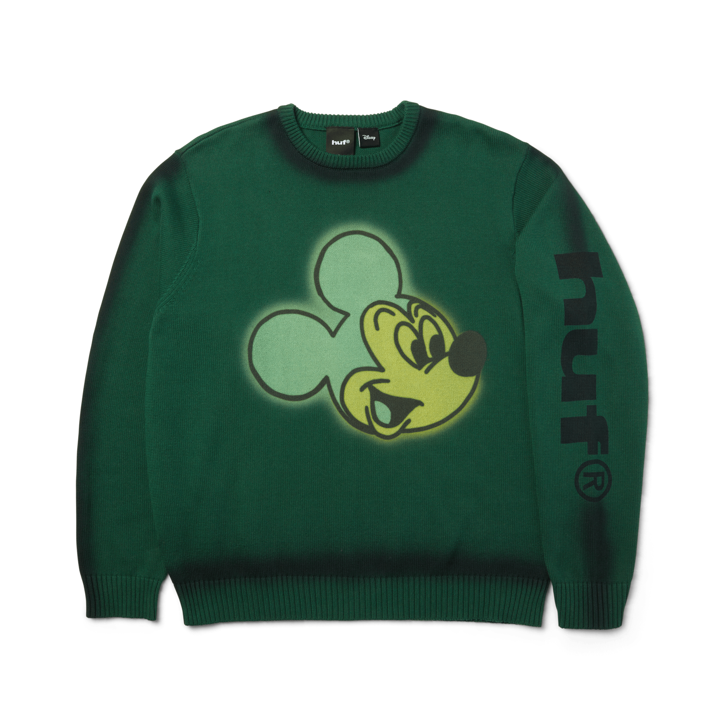 Disney | HUF Mickey Spray Crewneck Sweatshirt – HUF Worldwide