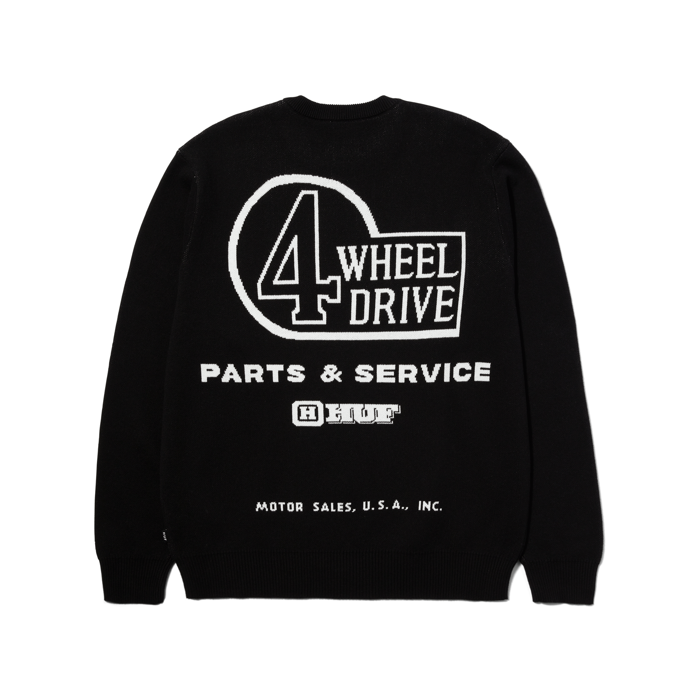 HUF x Toyota Parts & Service Sweater – HUF Worldwide HUF x Toyota Parts & Service Sweater – HUF Worldwide