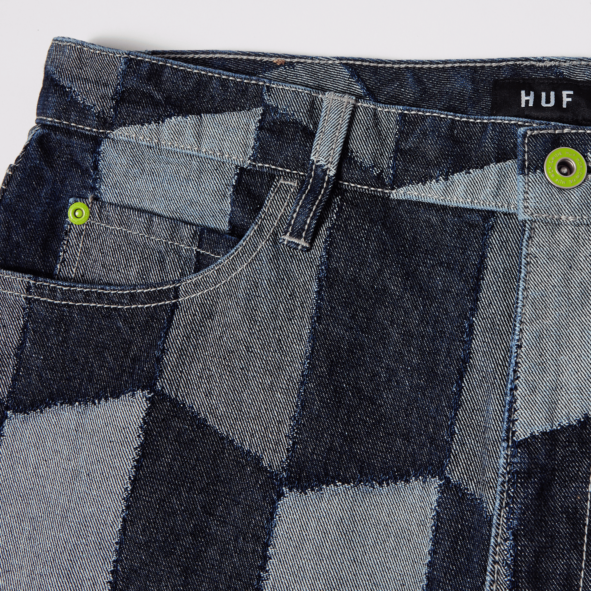 Patchwork Denim Pant – HUF Worldwide Patchwork Denim Pant – HUF Worldwide