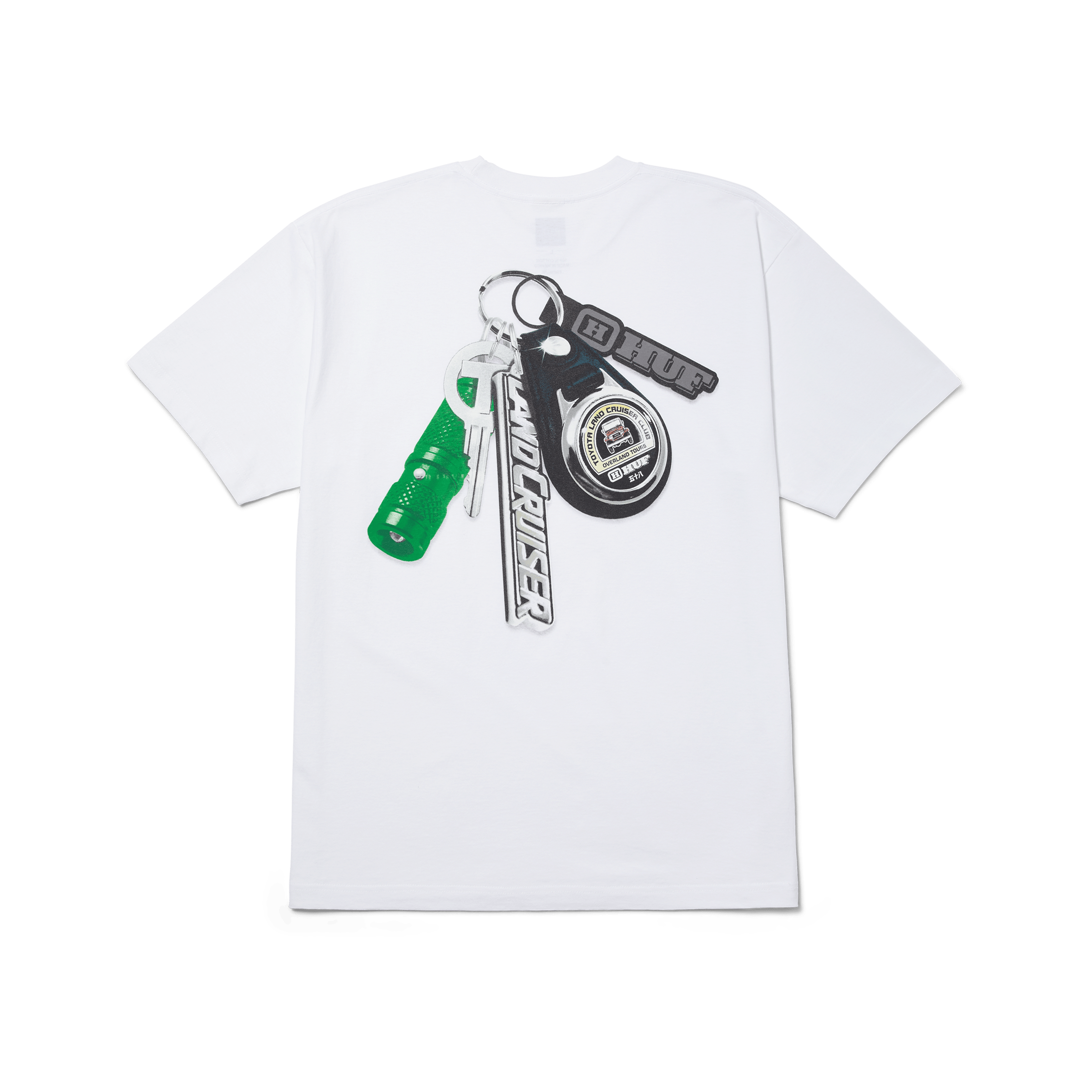 HUF x Toyota Shine Keychain T-Shirt – HUF Worldwide HUF x Toyota Shine Keychain T-Shirt – HUF Worldwide