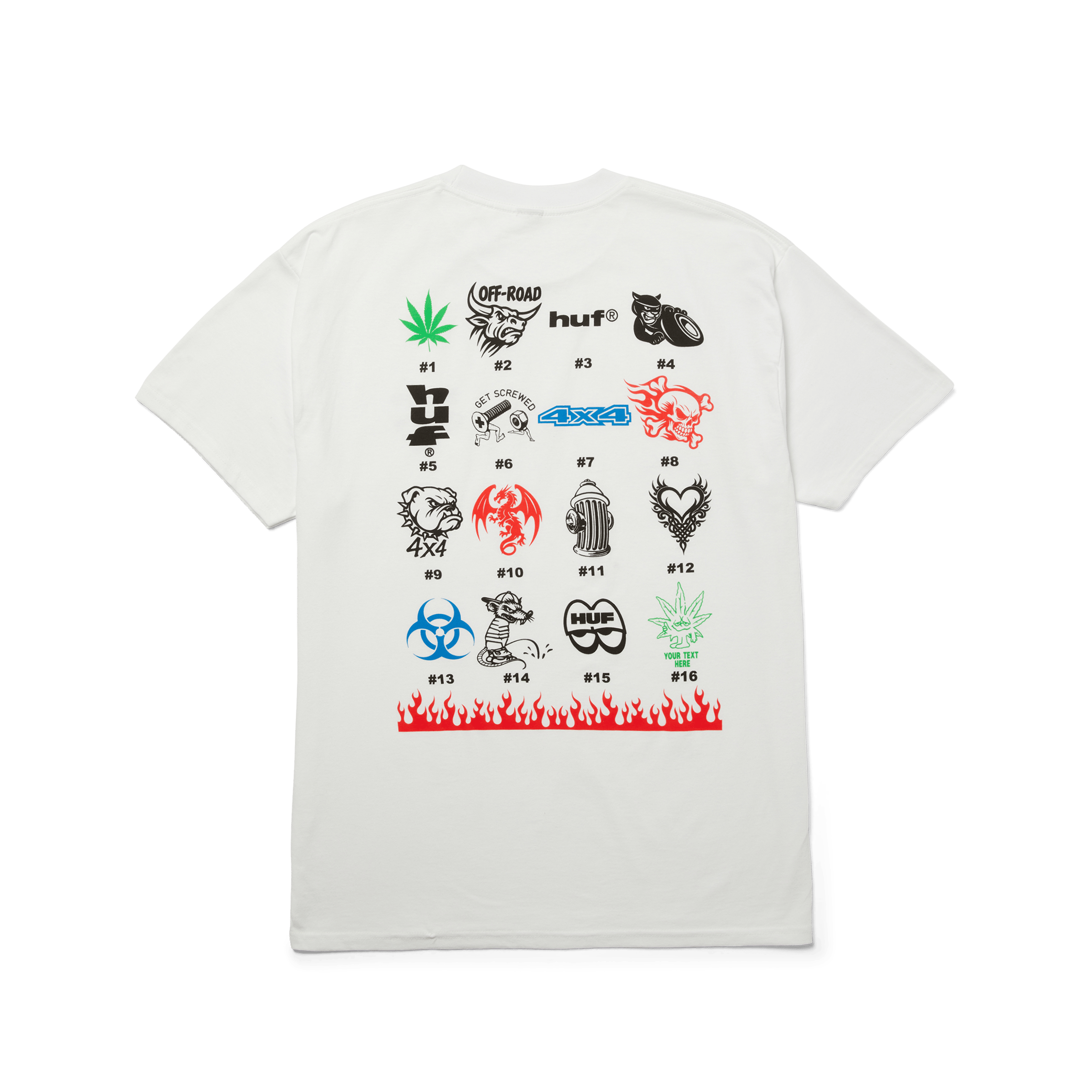 Sticker Printing T-Shirt – HUF Worldwide