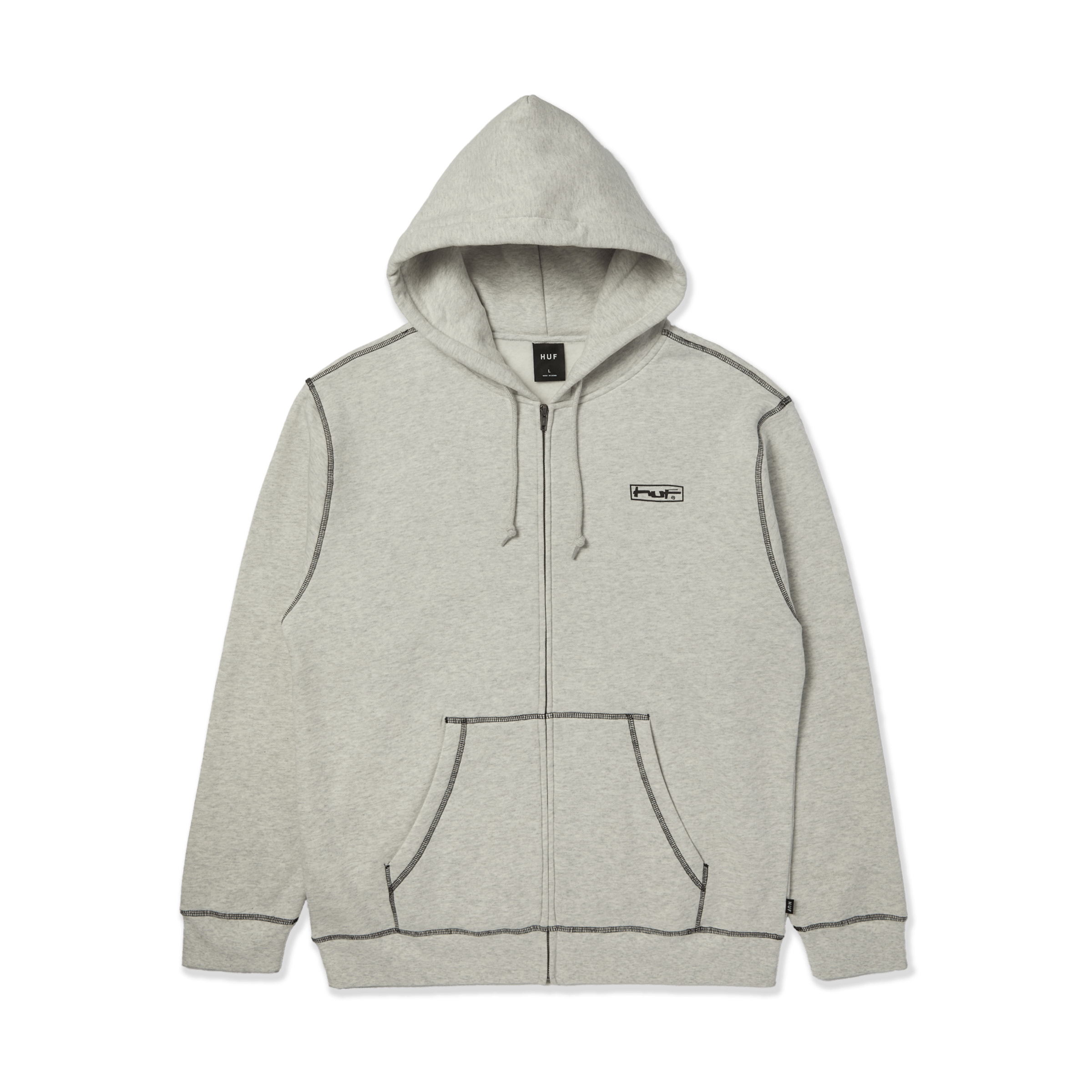 Stretch Full-Zip Hoodie – HUF Worldwide Stretch Full-Zip Hoodie – HUF Worldwide