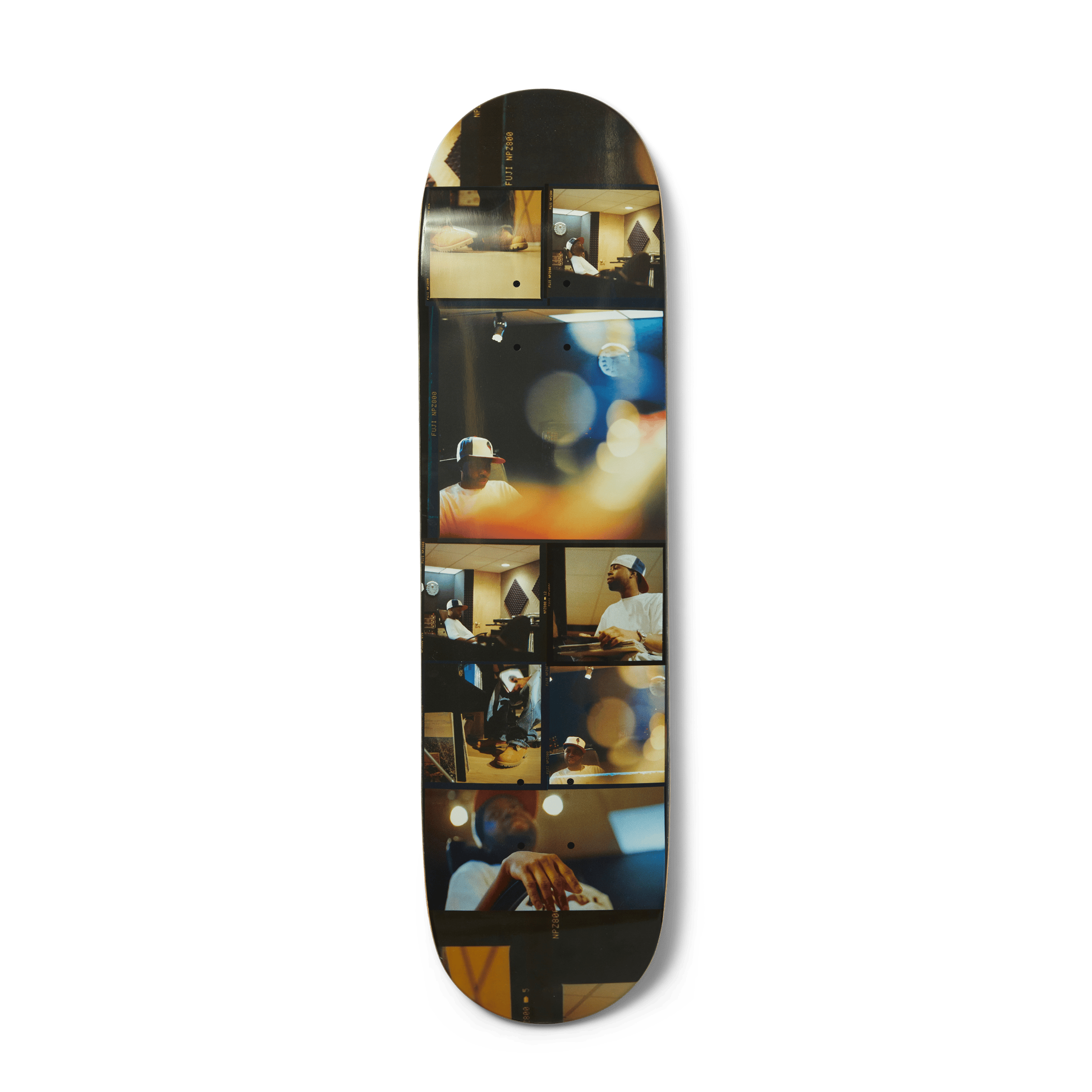 スケートボード HUF X J DILLA STUDIO SKATE DECK STUDIO-SKATE-