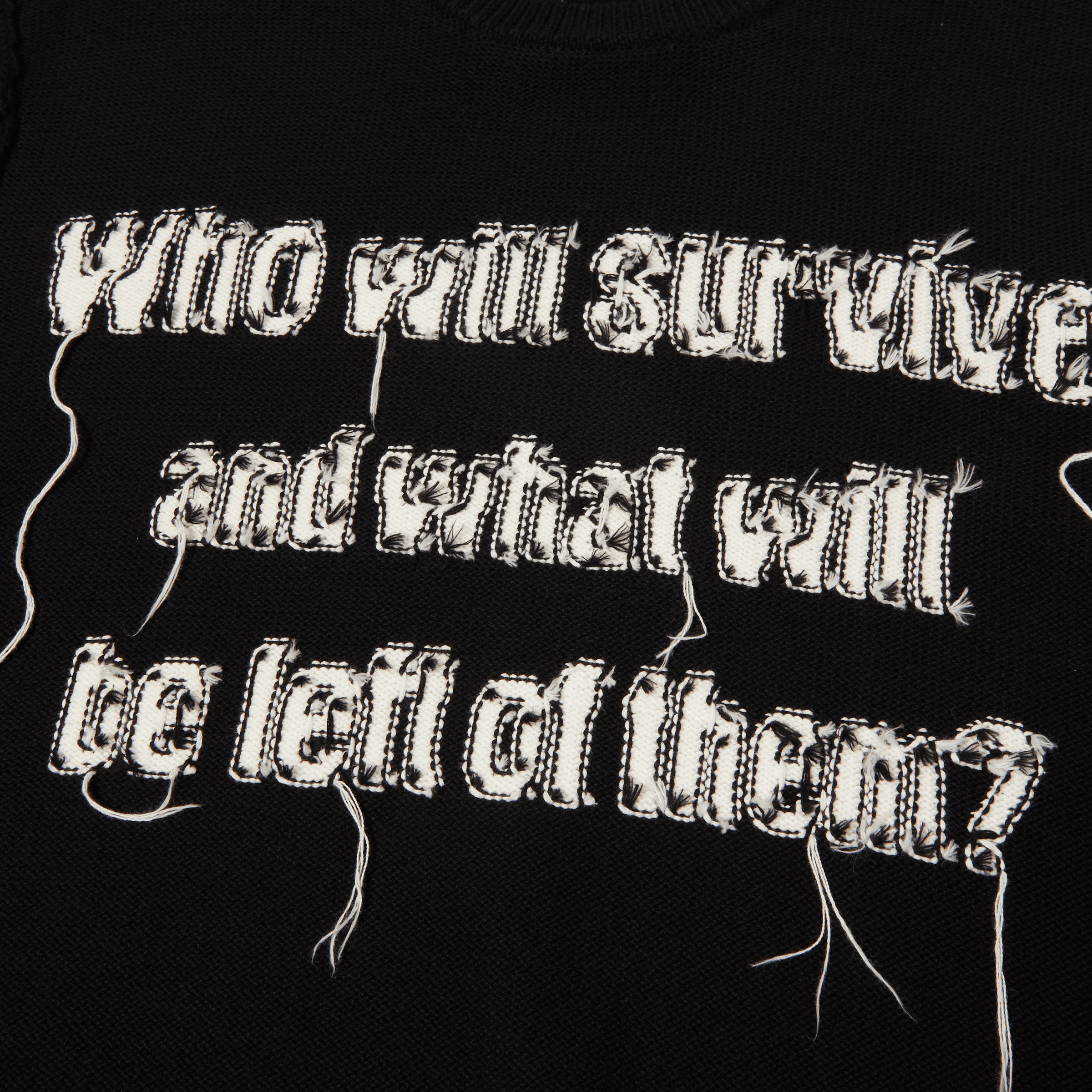 HUF x The Texas Chainsaw Massacre Survive Cable Knit Sweater – HUF