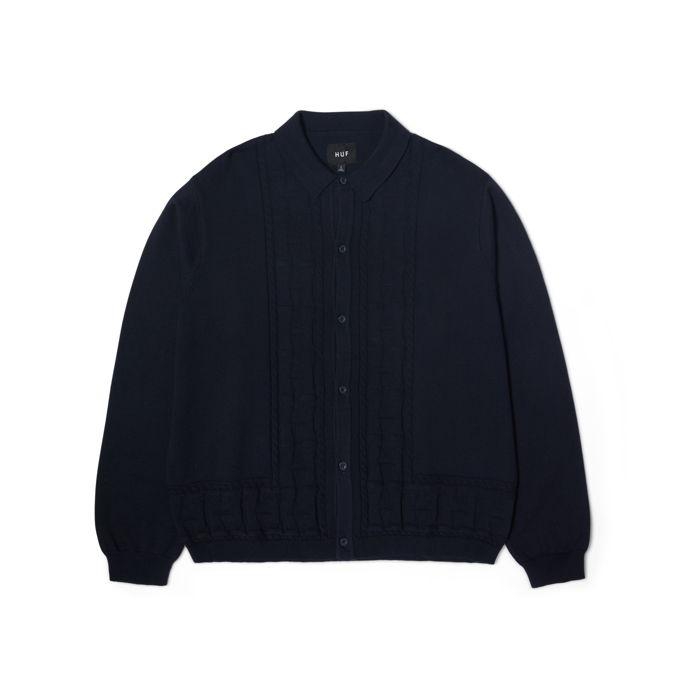 HUF ニット XL ブラック 楽天市場】HUF / MONOGRAM JACQUARD ZIP HUF ニット XL ブラック 楽天市場】HUF / MONOGRAM JACQUARD ZIP