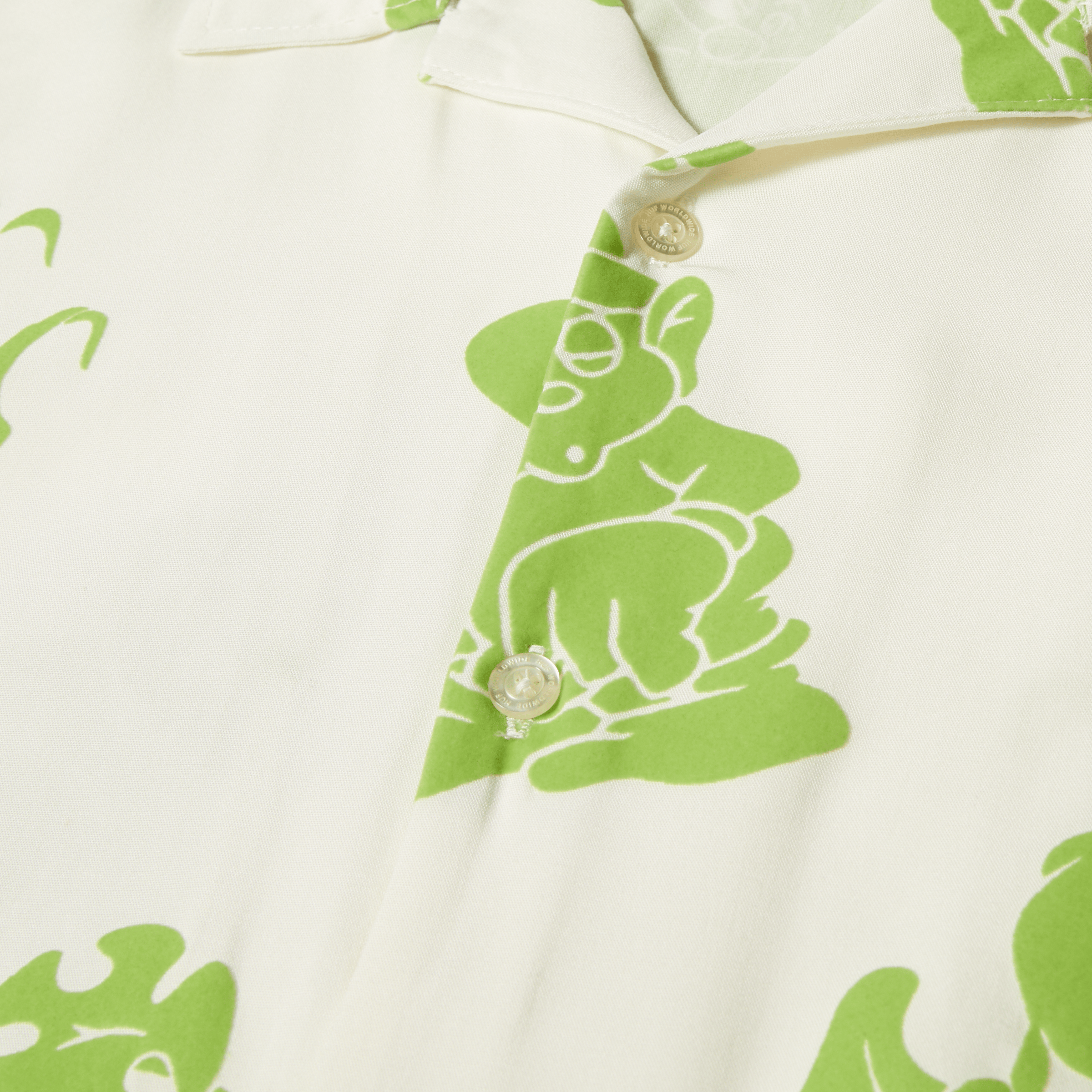 Trip Flocked Resort Shirt – HUF Worldwide