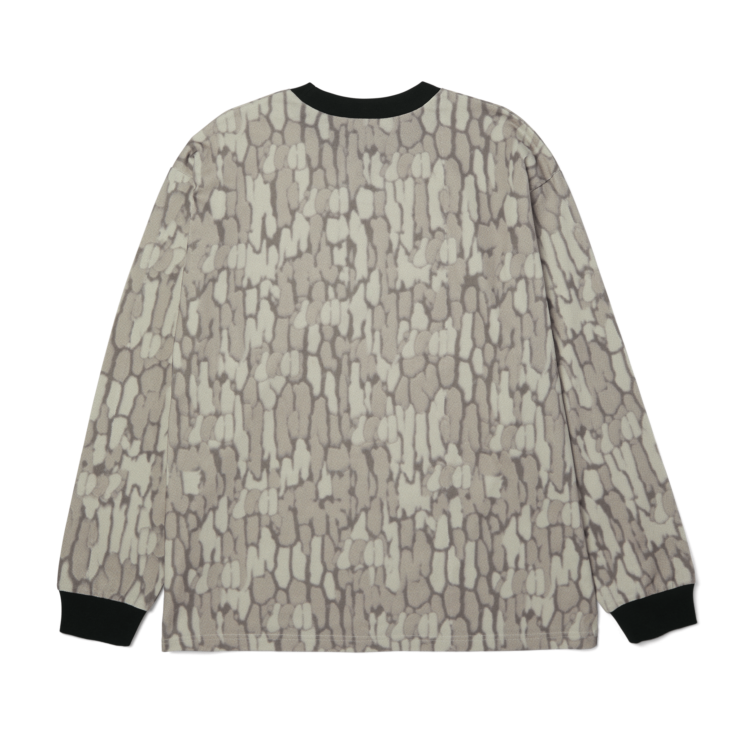 Warped Camo Long Sleeve T-Shirt Knit Top – HUF Worldwide
