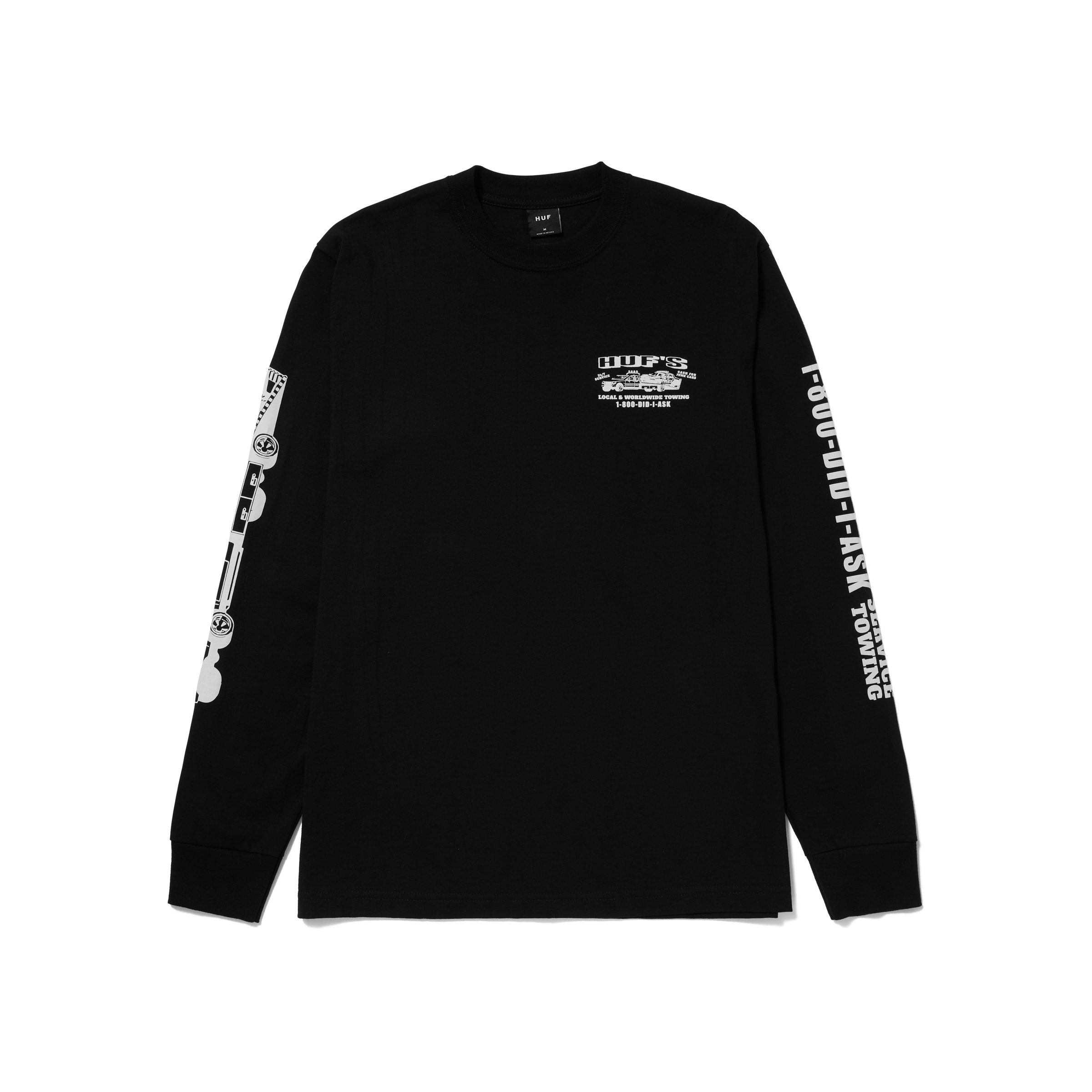 Worldwide Towing Long Sleeve T-Shirt – HUF Worldwide